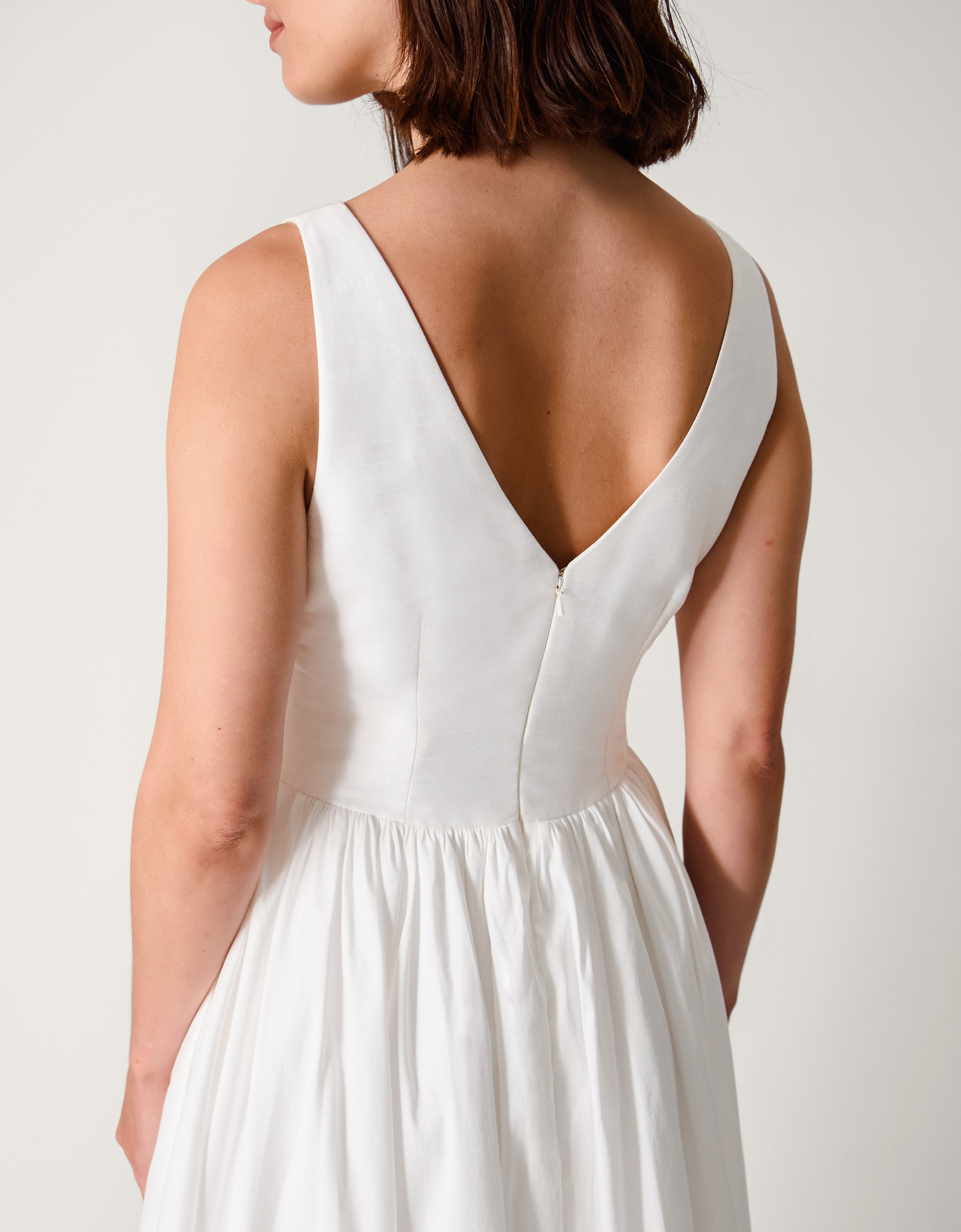 Monsoon Colette Midi Wedding Dress, view 2