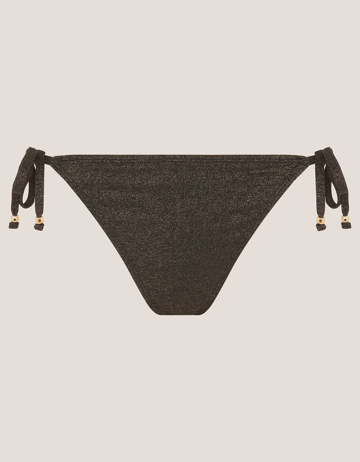 Monsoon Mia Glitter Tie-Side Bikini Bottoms, view 5