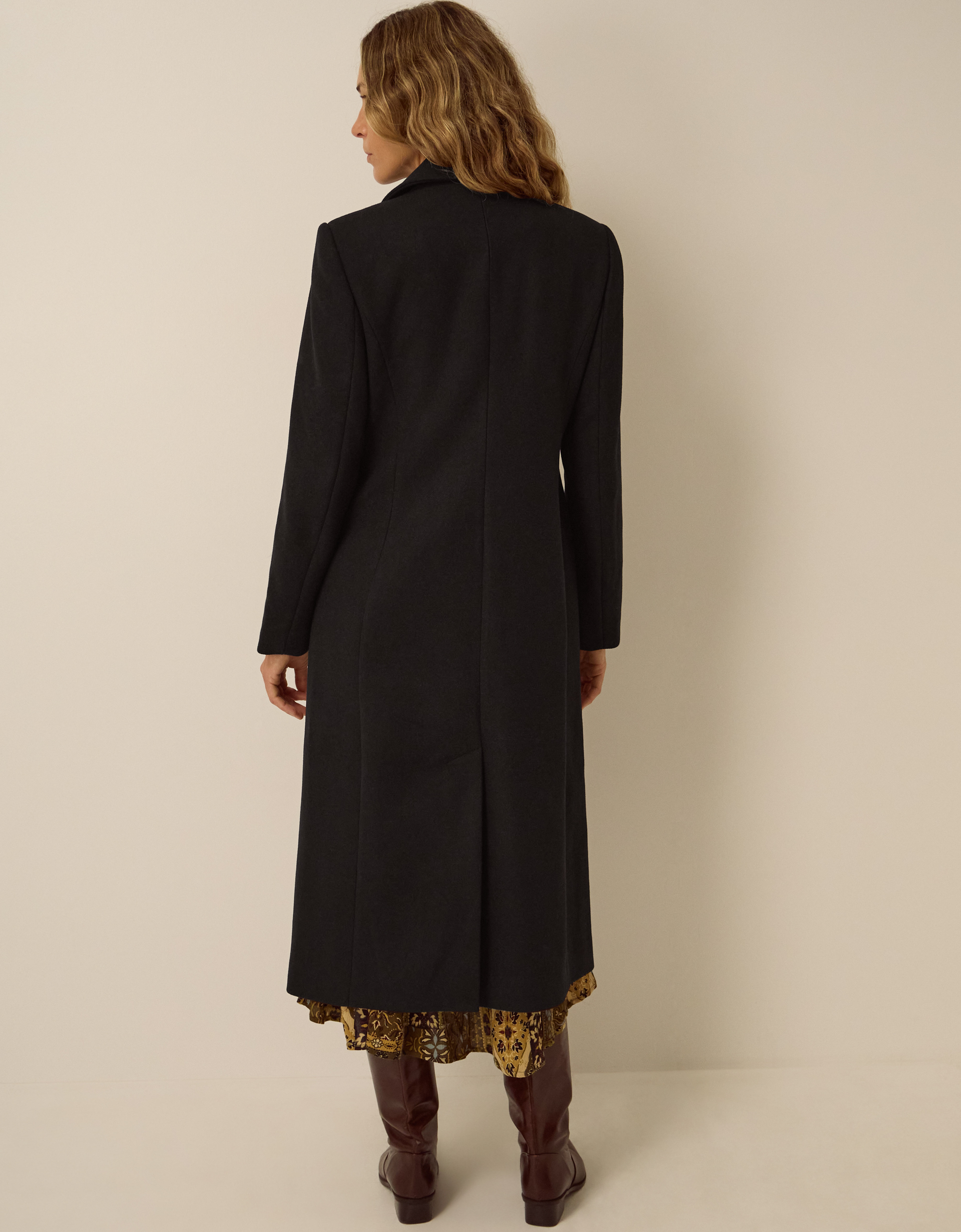 Monsoon Celia Wool Blend Coat, view 3
