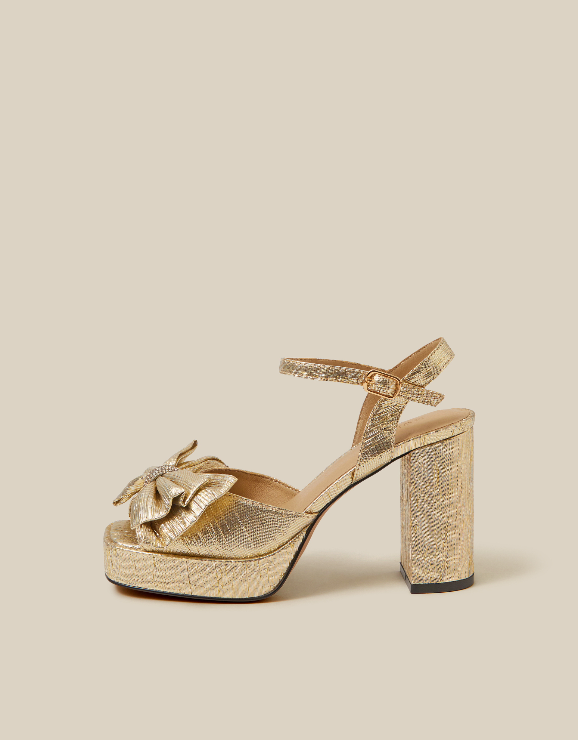 Monsoon Iona Bow Platform Heels, view 3
