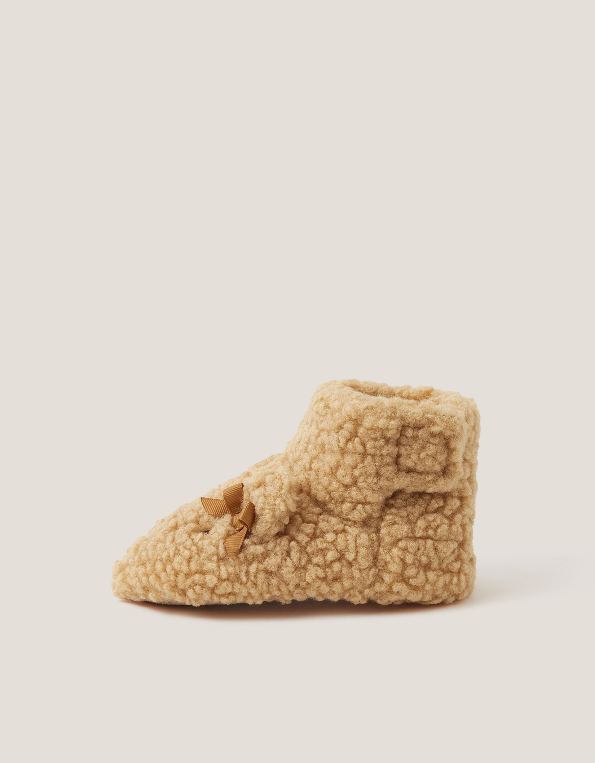 Monsoon Teddy Bear Slipper Boots, view 2
