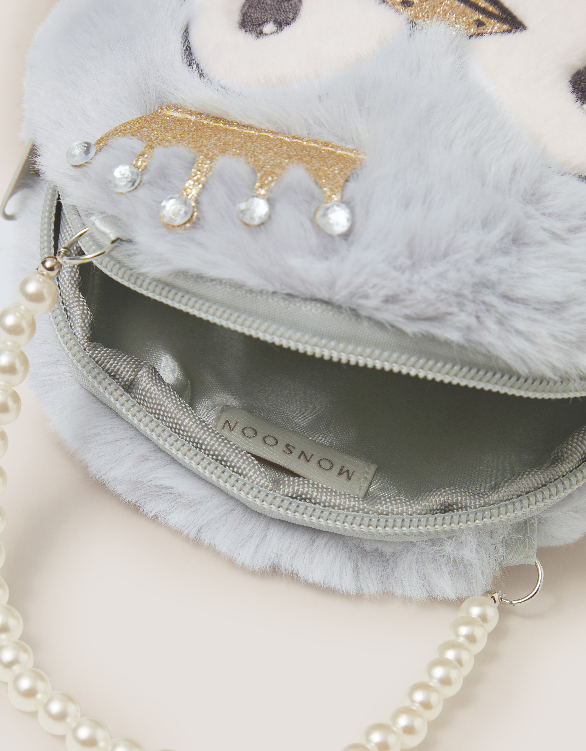 Monsoon Fluffy Princess Penguin Bag, view 3