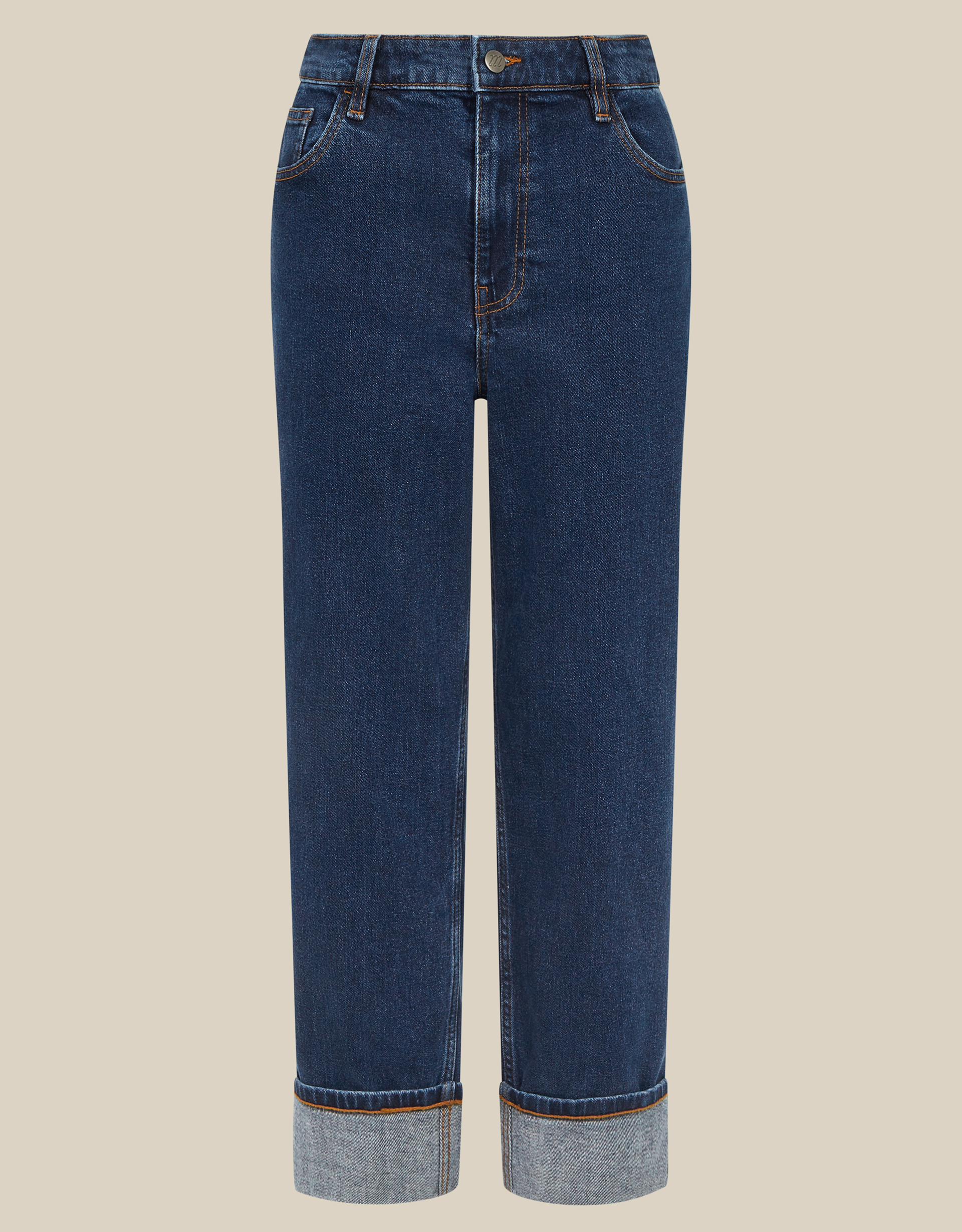 Monsoon Tabitha Turn Up Jeans, view 6