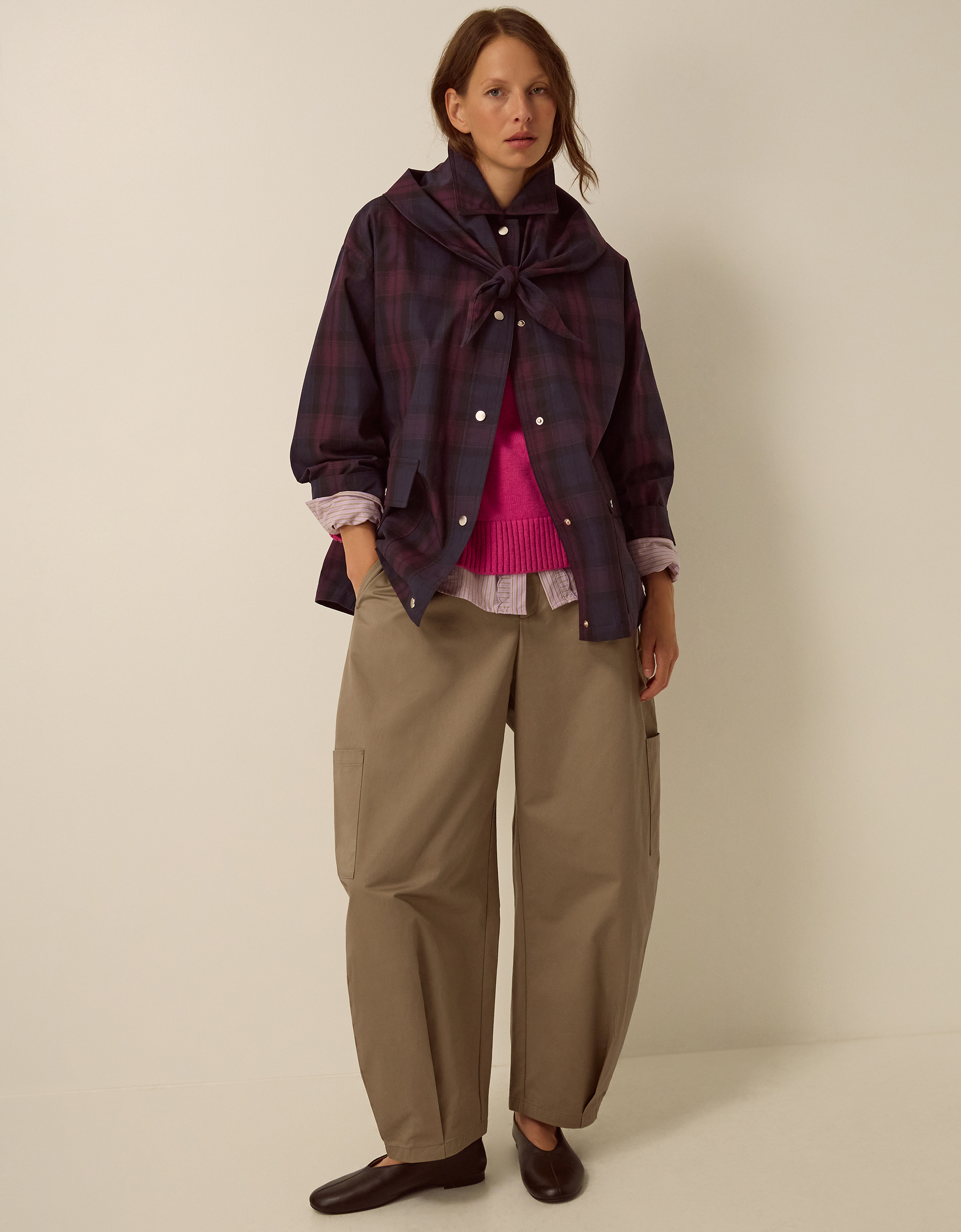 Monsoon Evelyn Cargo Barrel Trousers