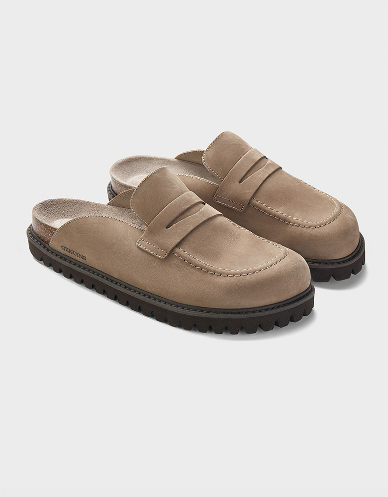 Monsoon Genuins Nubuck Moccasin Clogs, view 2