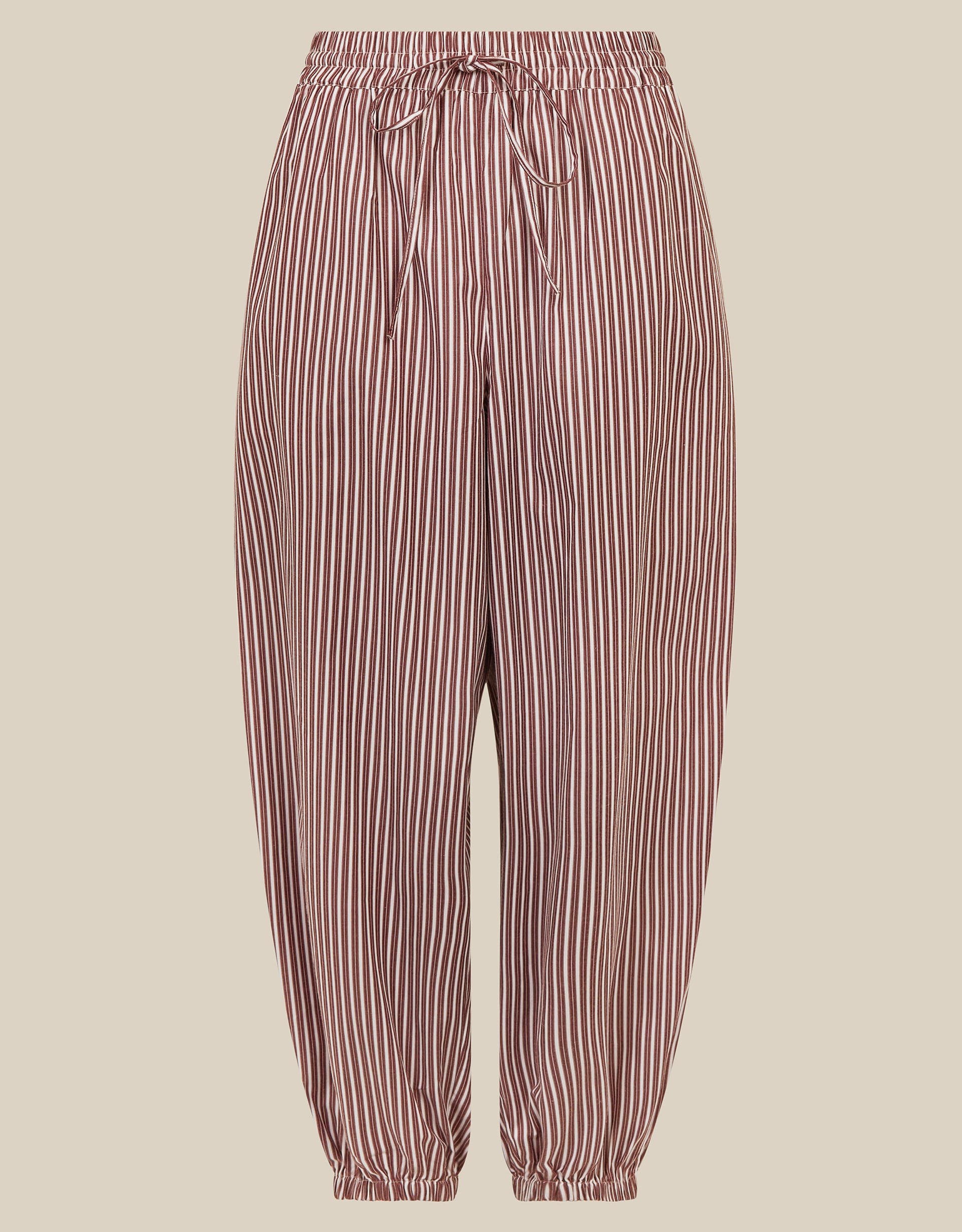 Monsoon Scarlet Stripe Balloon Trousers, view 6