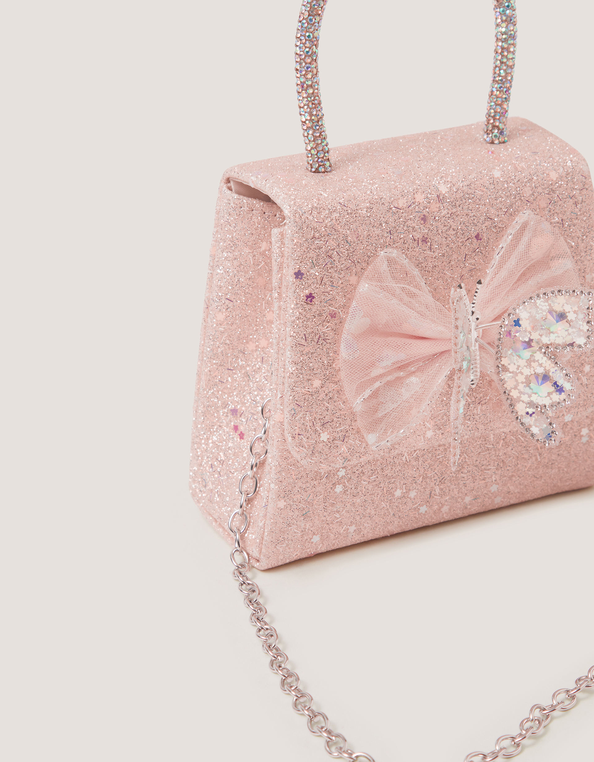 Monsoon Flutter Butterfly Bag in Pink, view 4