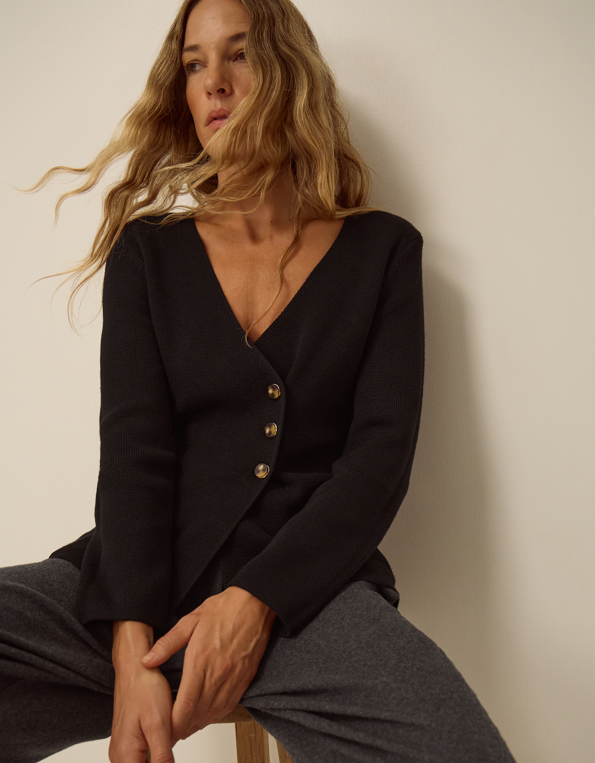 Monsoon Saf V-Neck Crossover Cardigan