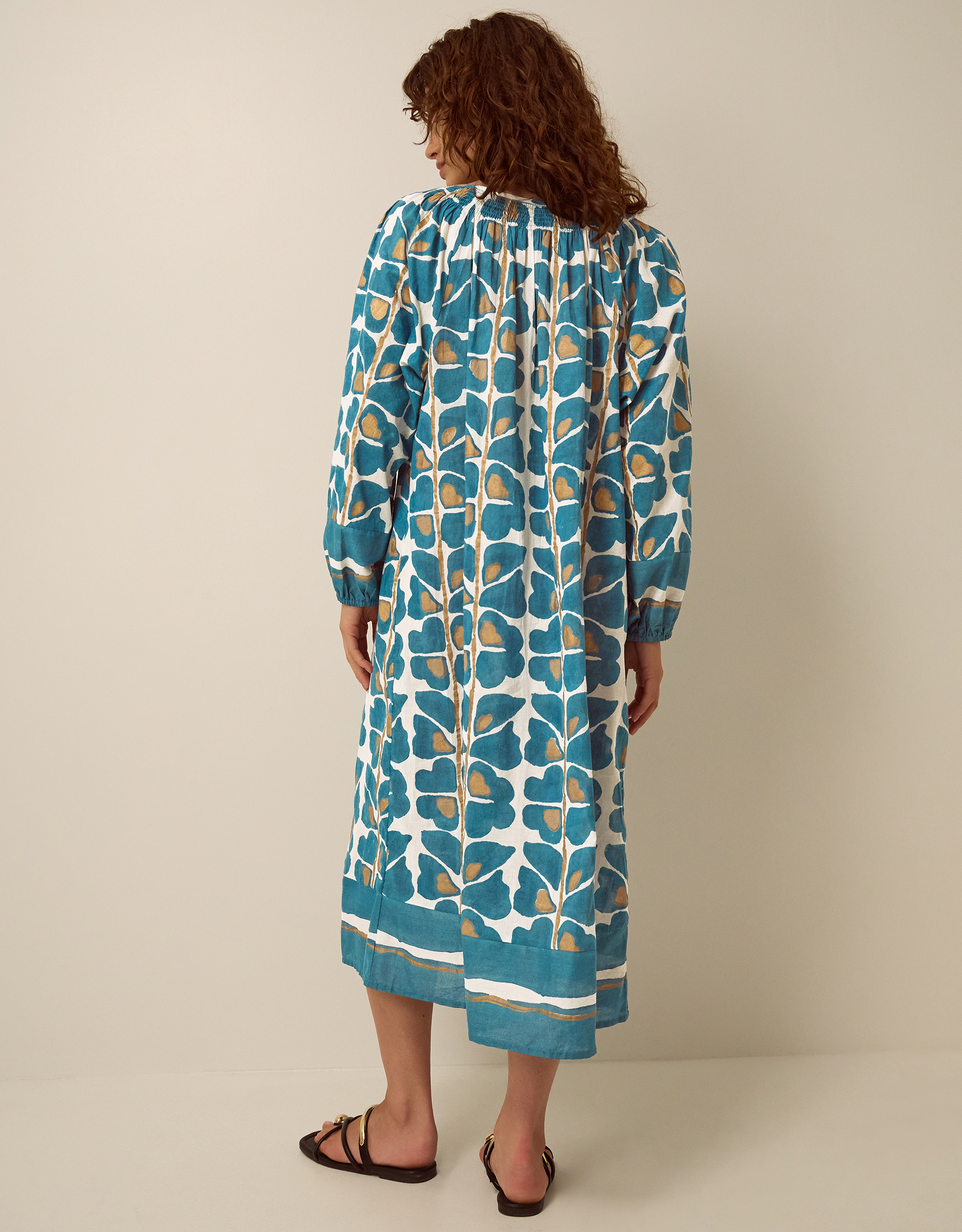 Monsoon Leila Print Midi Beach Dress, view 3