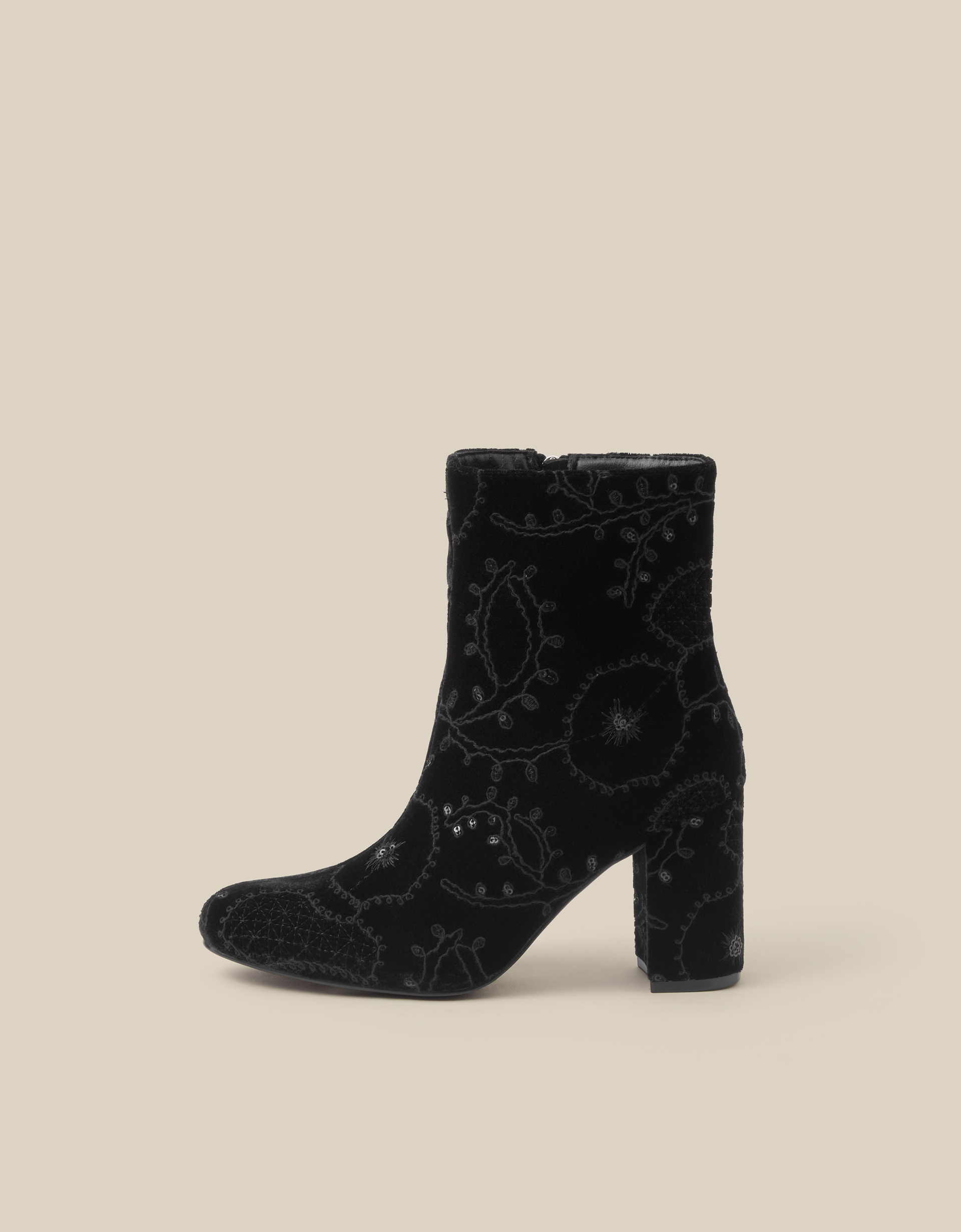 Monsoon Glory Embroidered Ankle Boot, view 2