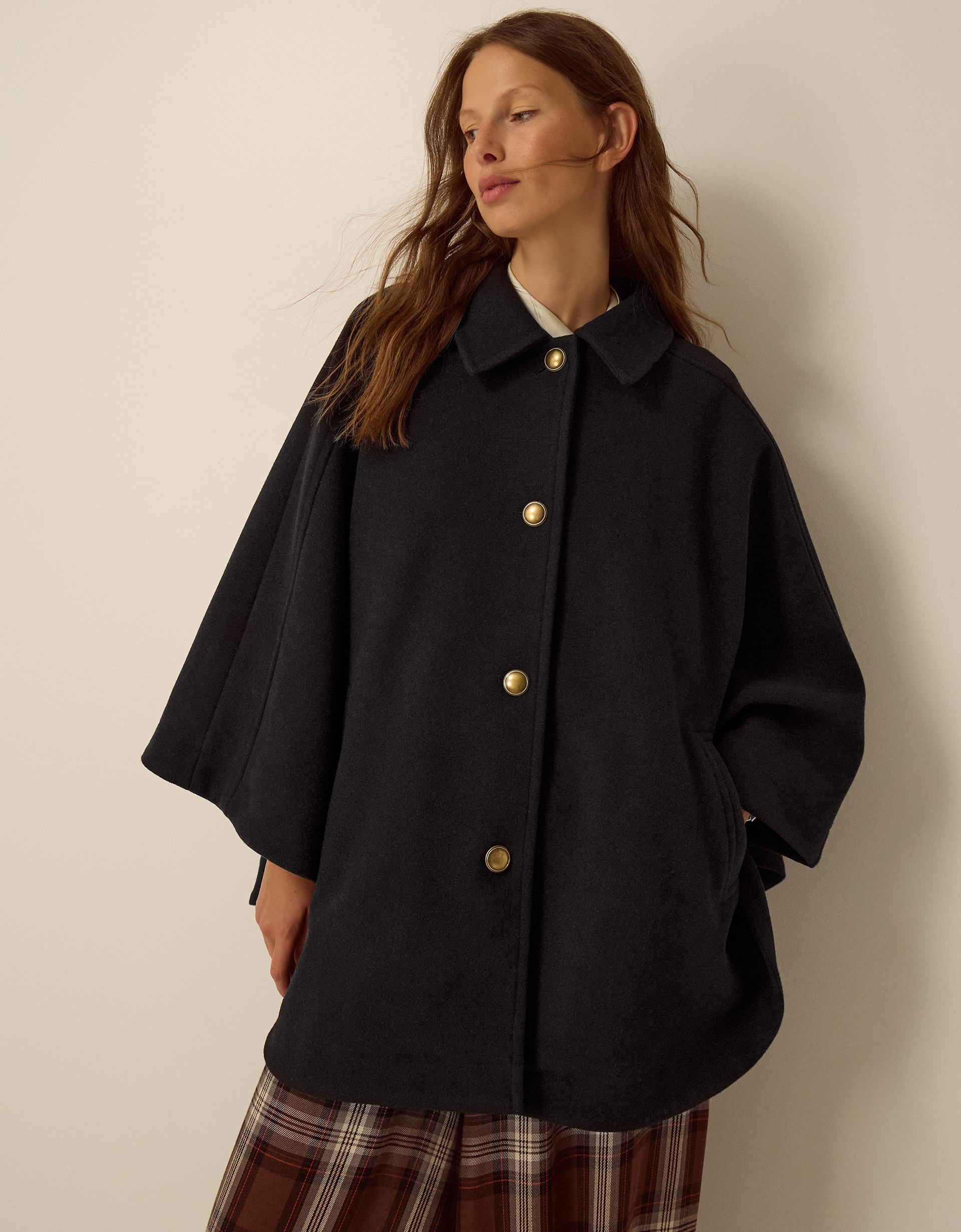 Monsoon Claudie Cape Coat, view 3