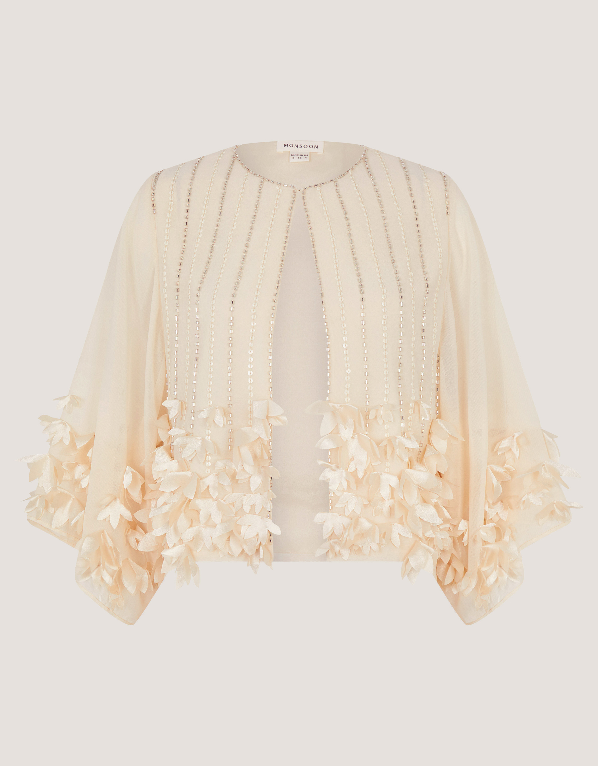 Monsoon Claire Appliqué Jacket, view 6