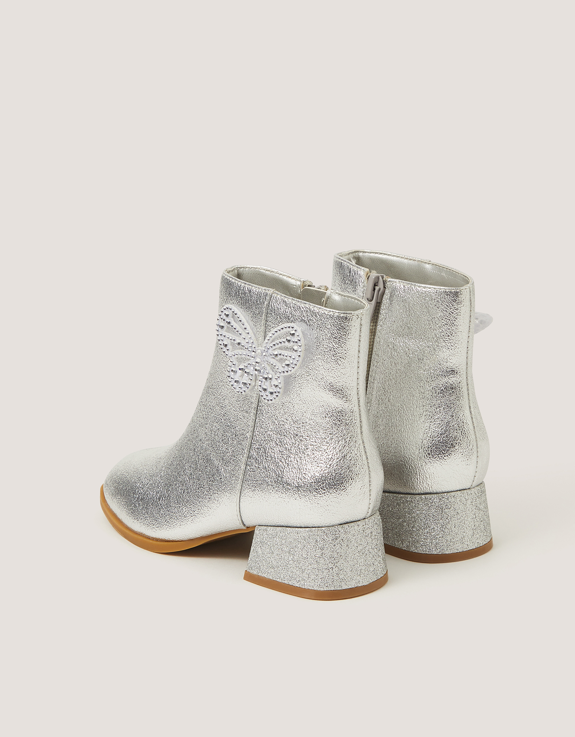 Monsoon Metallic Butterfly Boots, view 3
