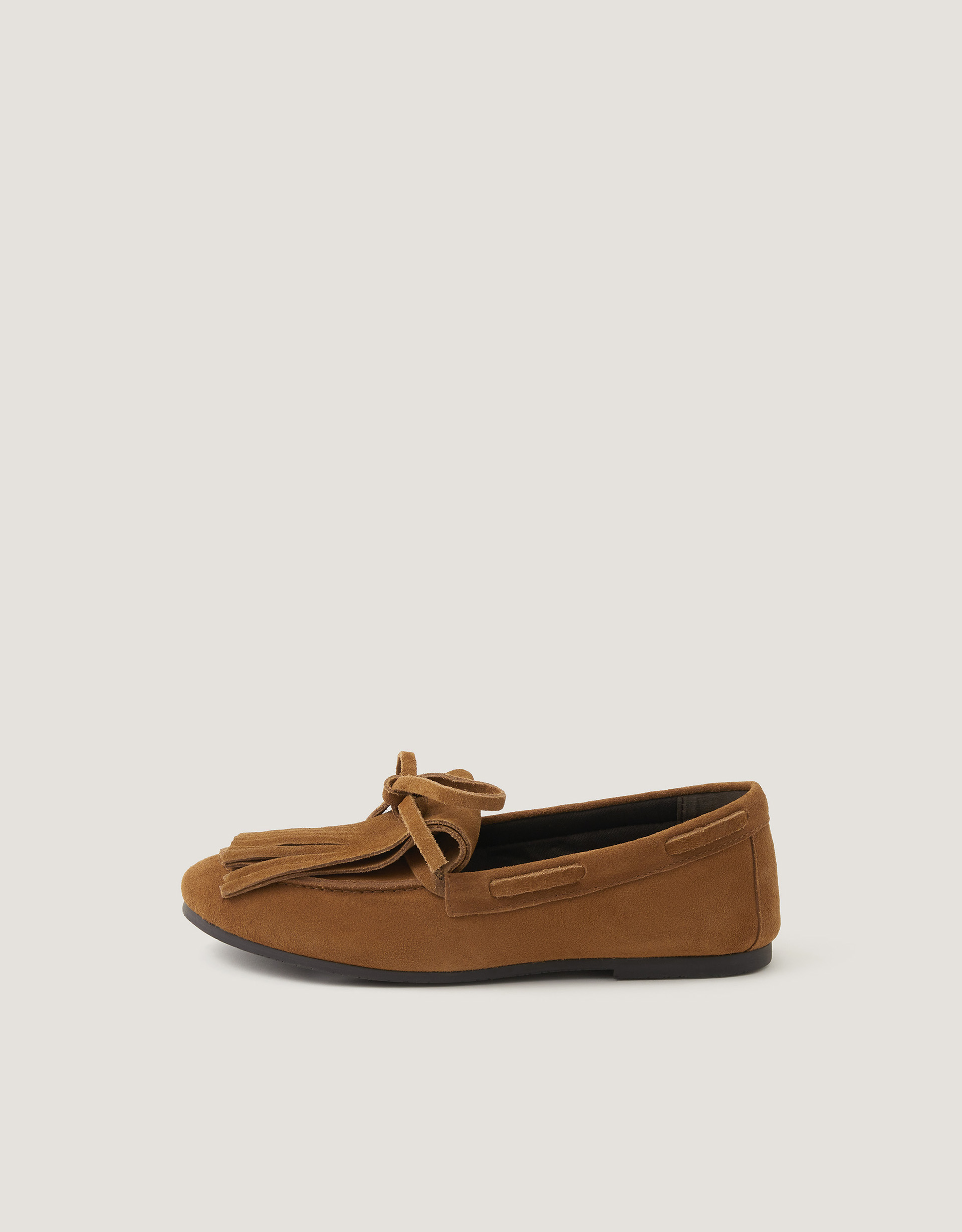 Monsoon Sarah Suede Moccasins, view 2