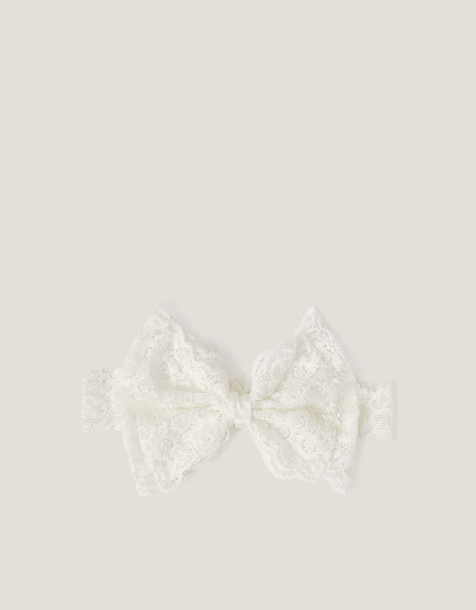 Monsoon Bow Lace Bando Headband