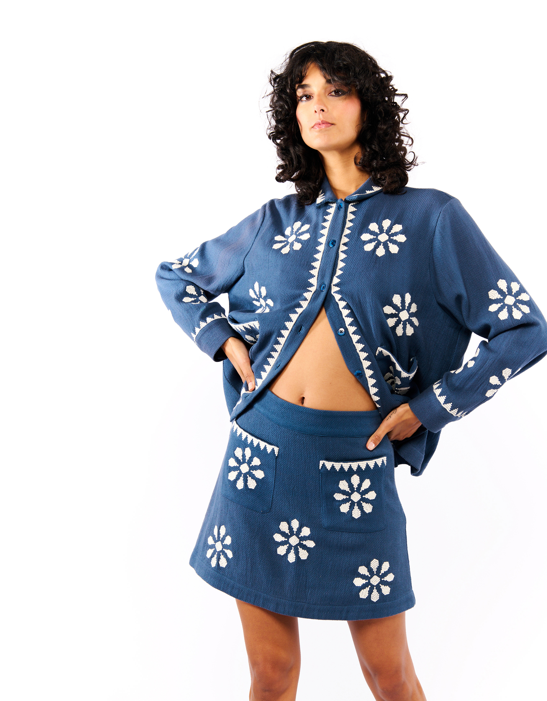 Monsoon Wild Nona Woven Mini Skirt, view 3