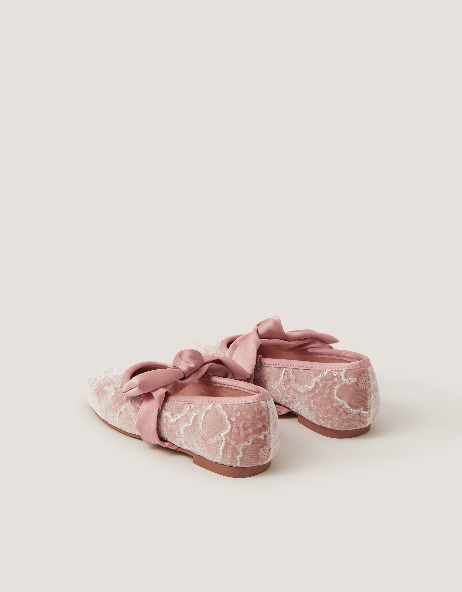 Monsoon Floral Lace Mary Jane Ballet Flats, view 3