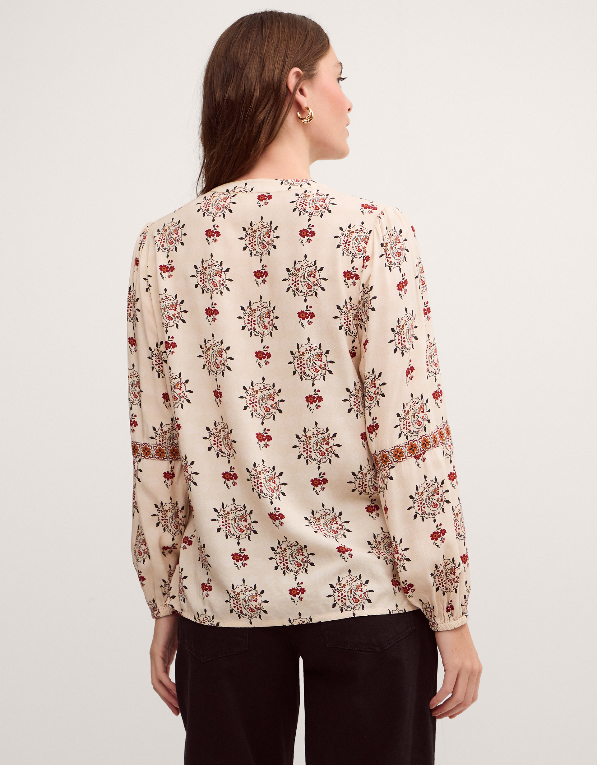 Monsoon Carrie Print Blouse, view 4