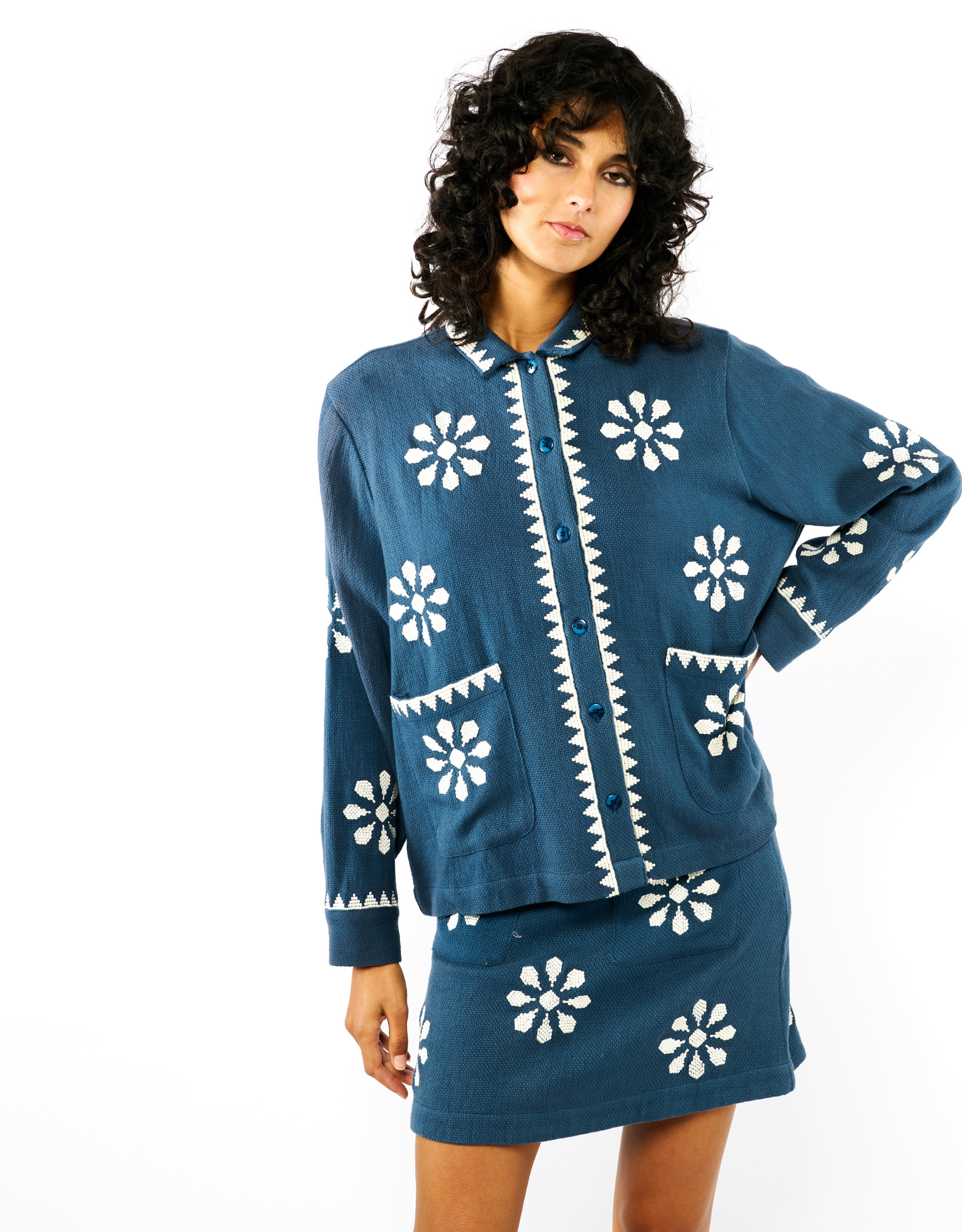 Monsoon Wild Tomar Woven Collar Jacket, view 5