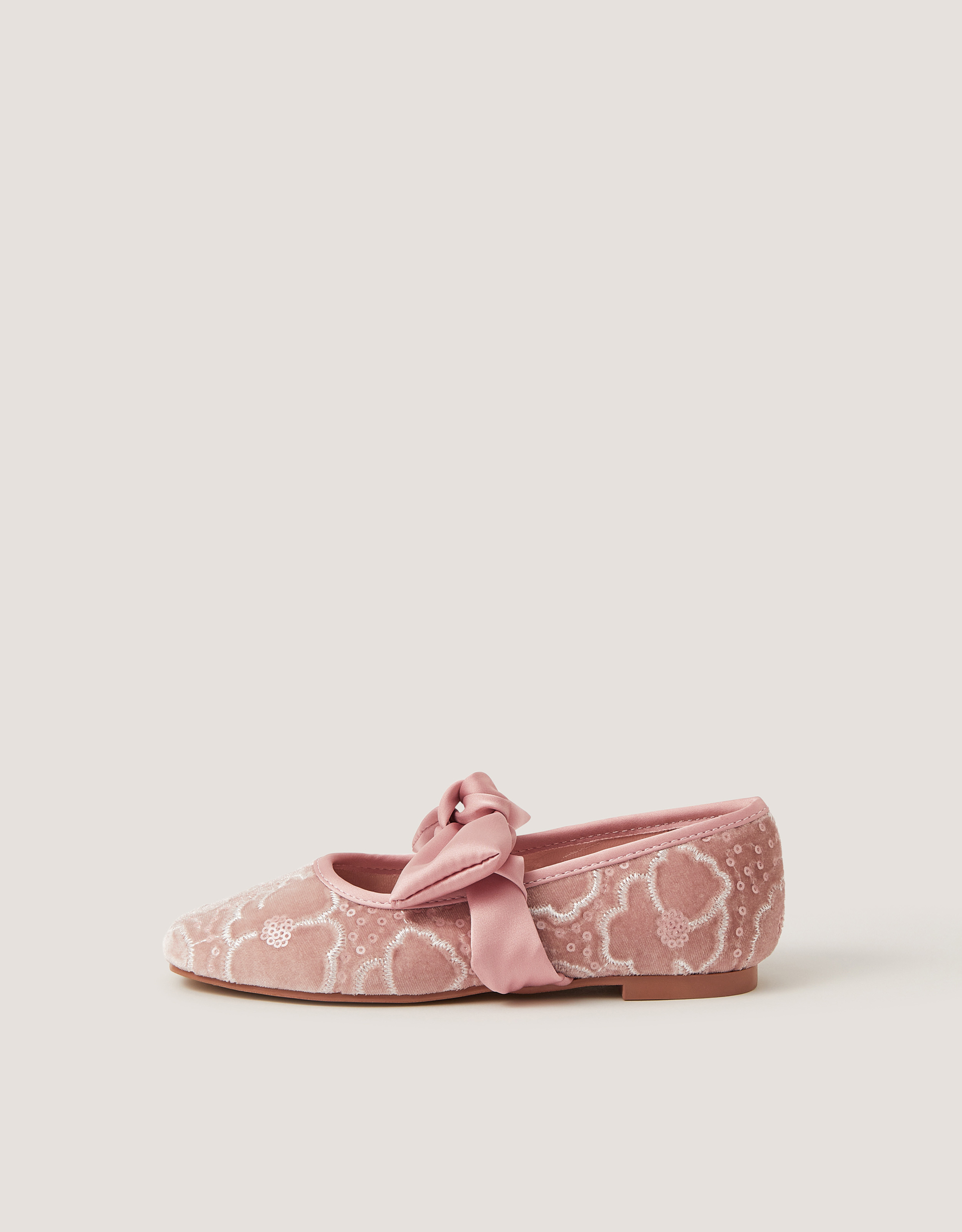 Monsoon Floral Lace Mary Jane Ballet Flats, view 2