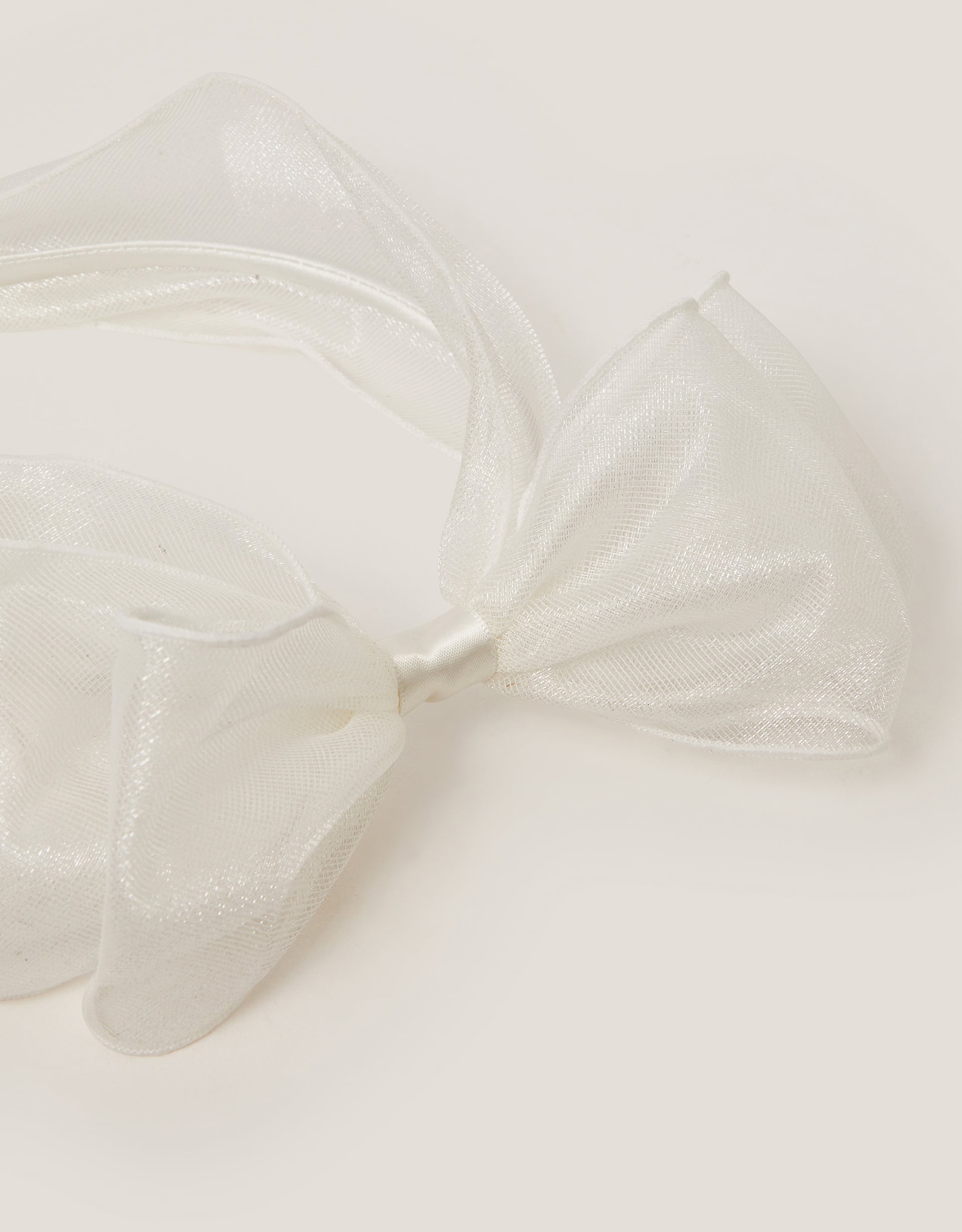 Monsoon Organza Bow Headband, view 2