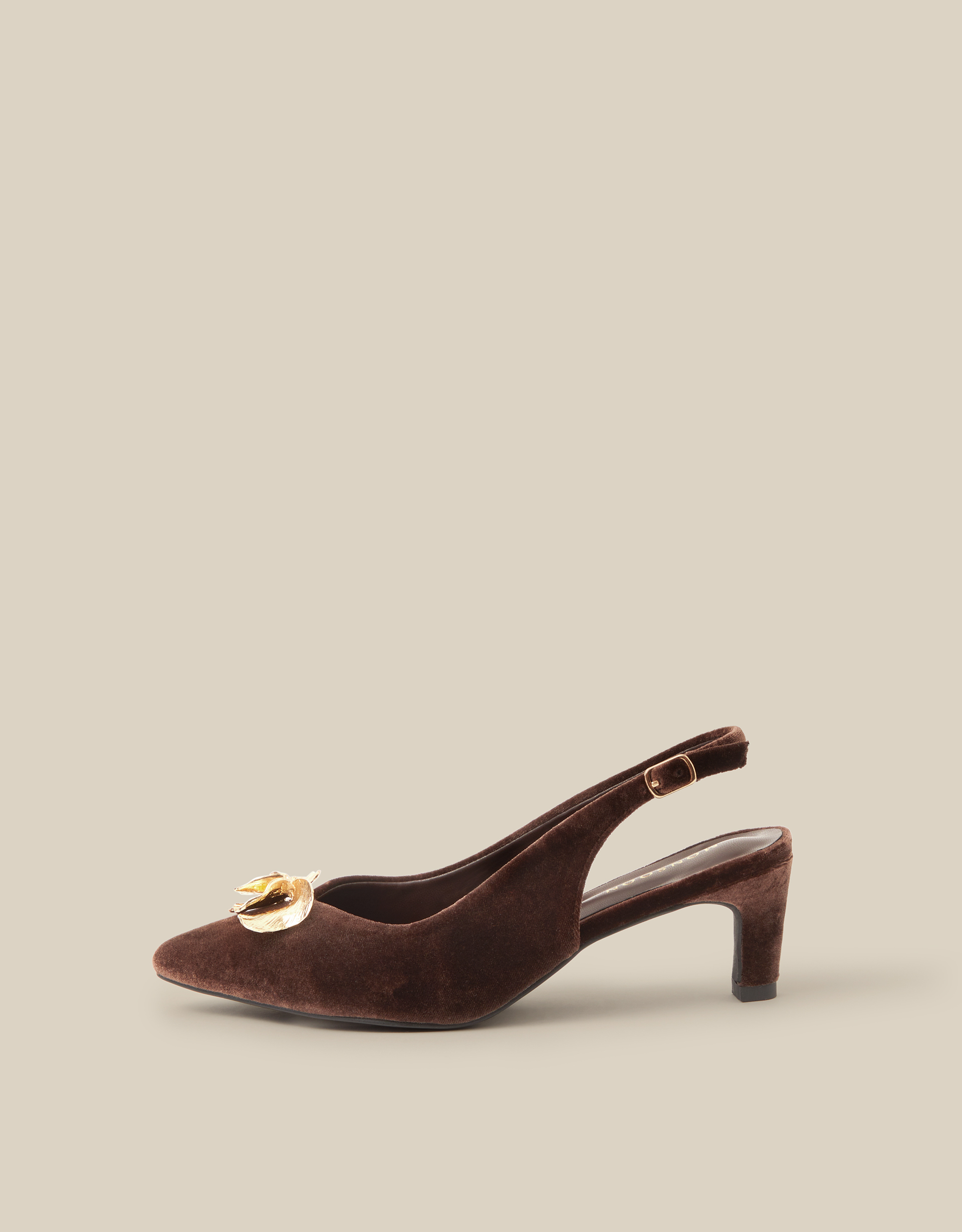 Monsoon Juni Embellished Slingback Heels, view 2