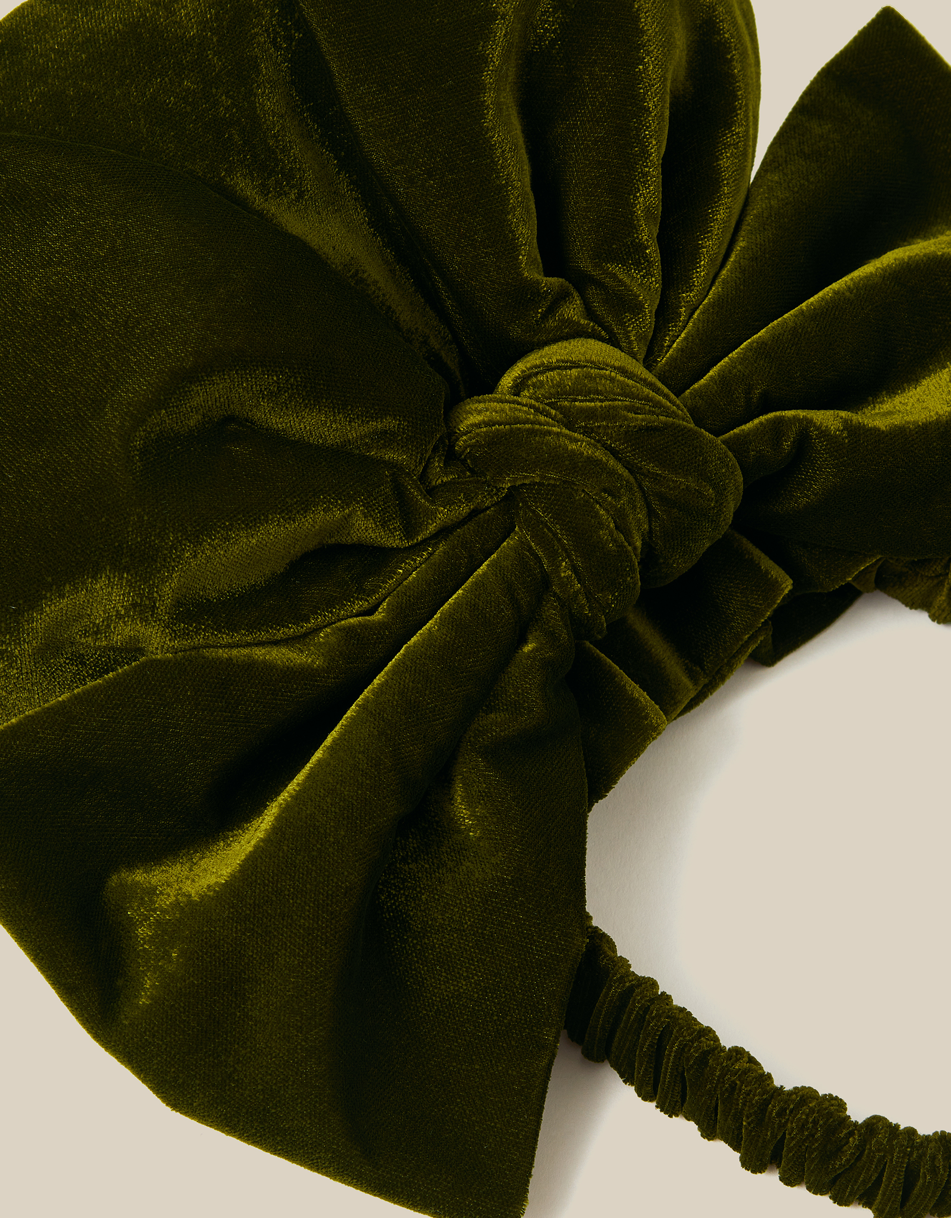 Monsoon Ciri Bow Velvet Pouch Bag, view 4