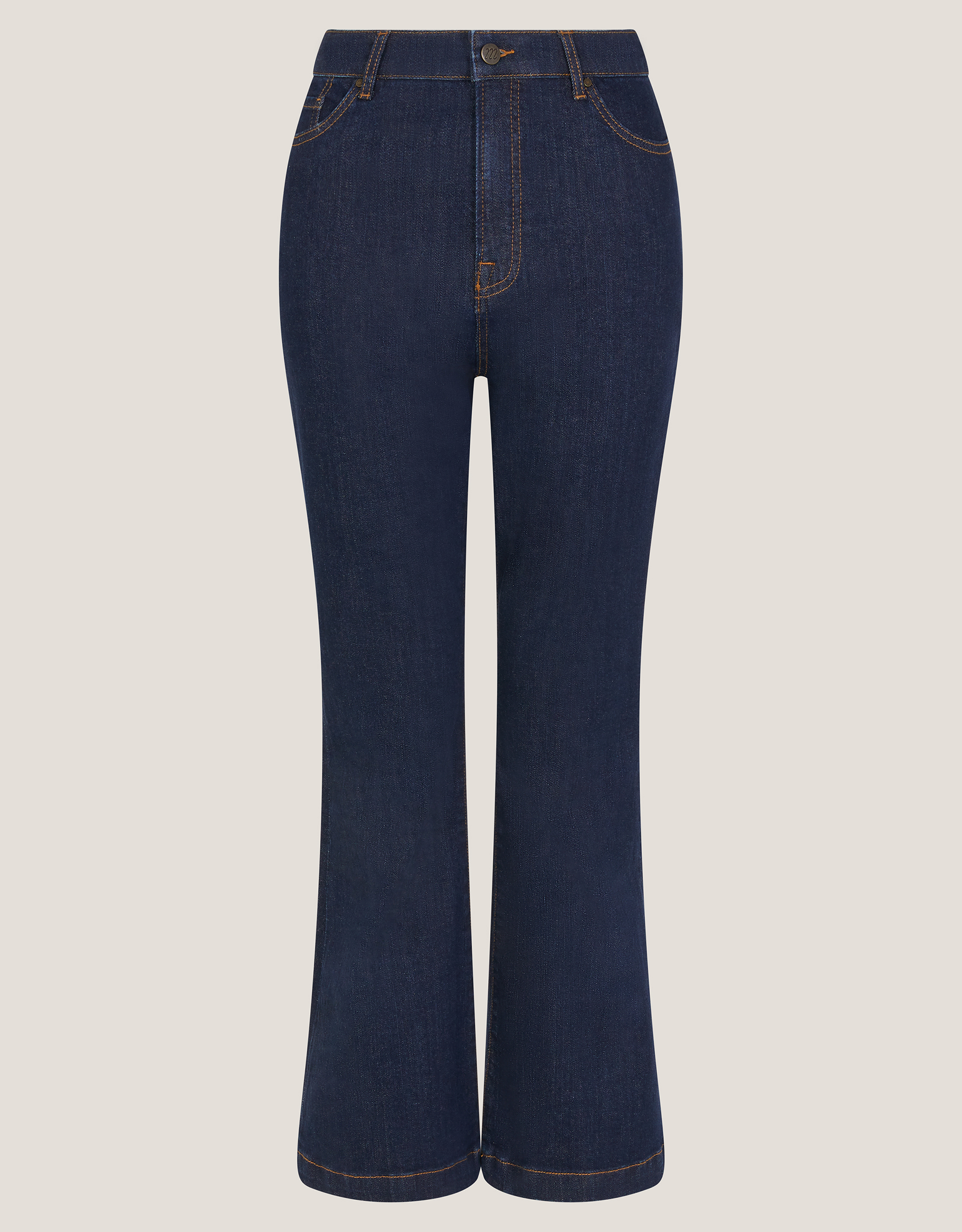 Monsoon Cassie Kick Flare Jeans, view 5