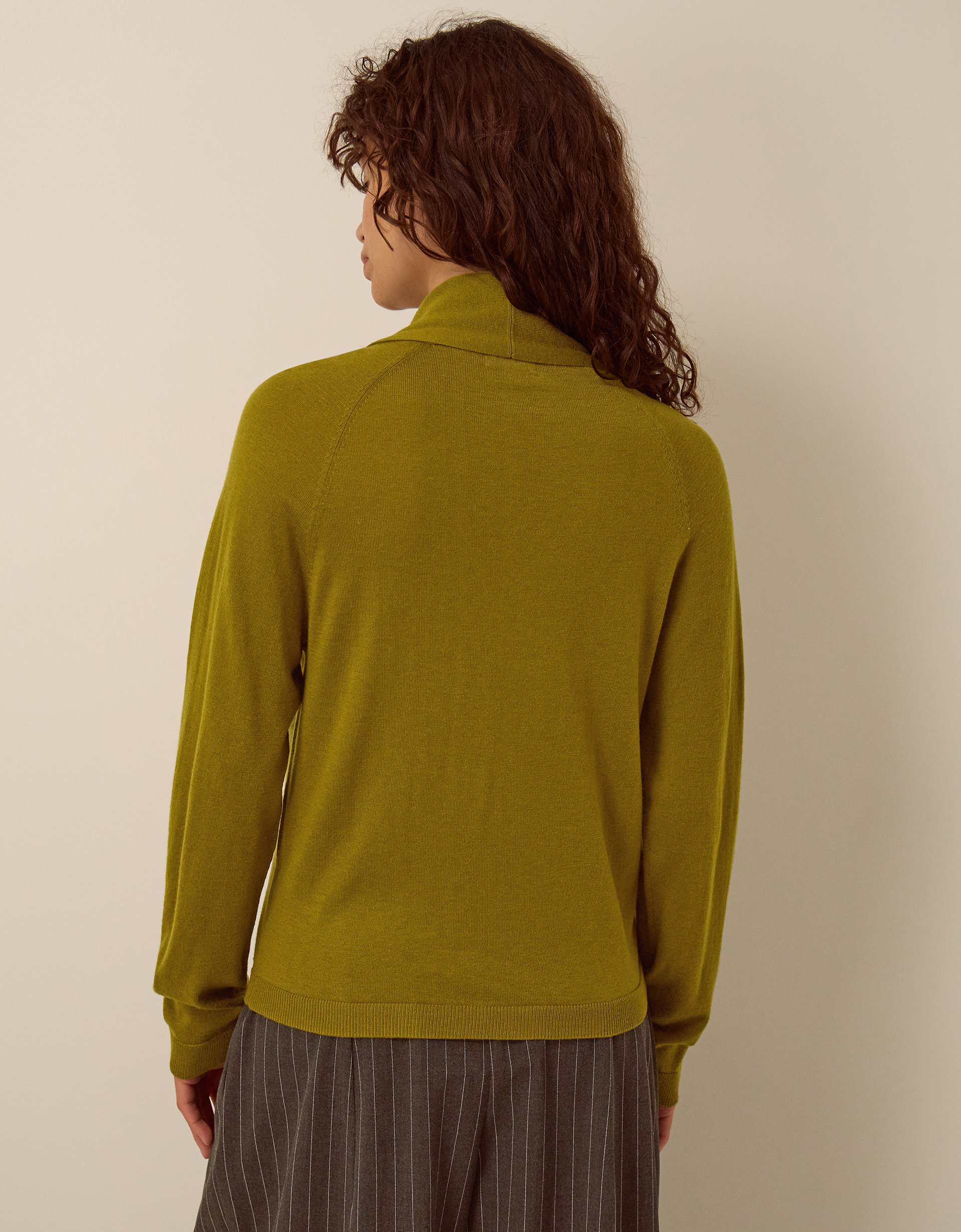 Monsoon Tilly Neck Tie Jumper, view 3