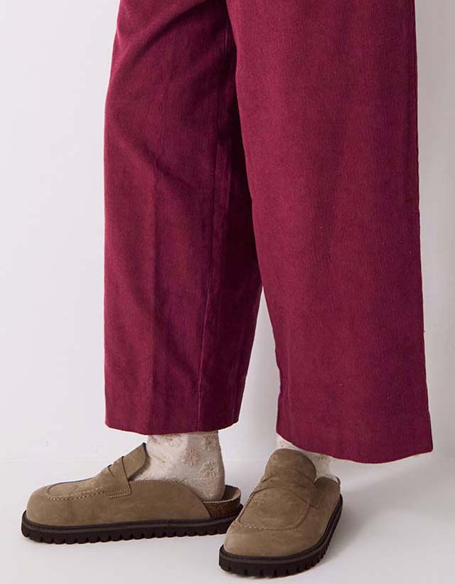 Monsoon Genuins Nubuck Moccasin Clogs