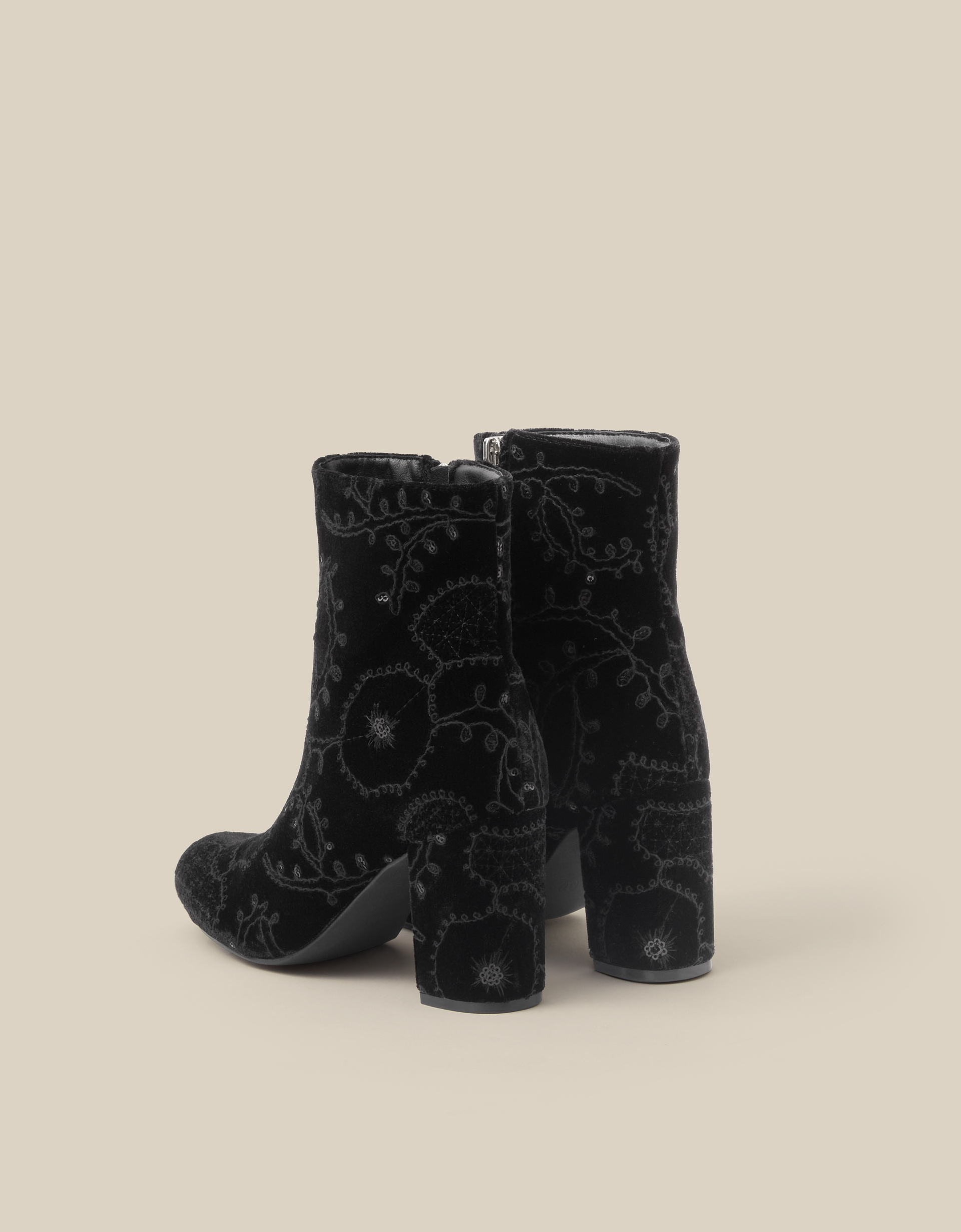 Monsoon Glory Embroidered Ankle Boot, view 3