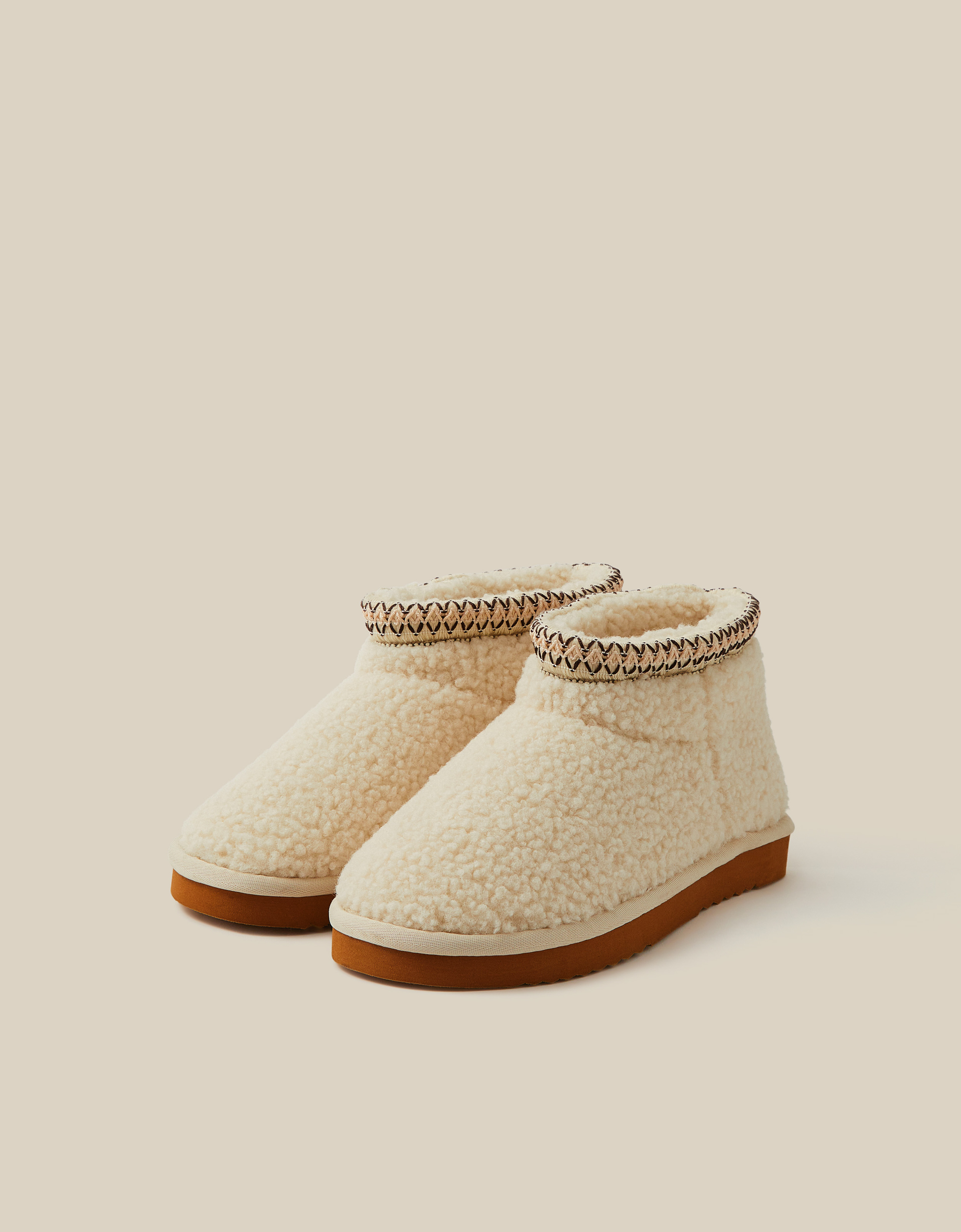 Monsoon Belinda Borg Boot Slippers