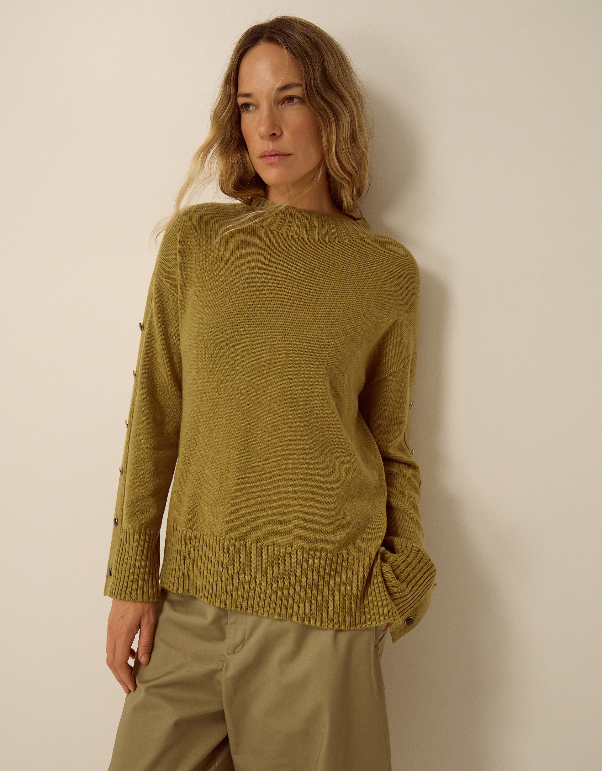 Monsoon Bree Button Knit Jumper