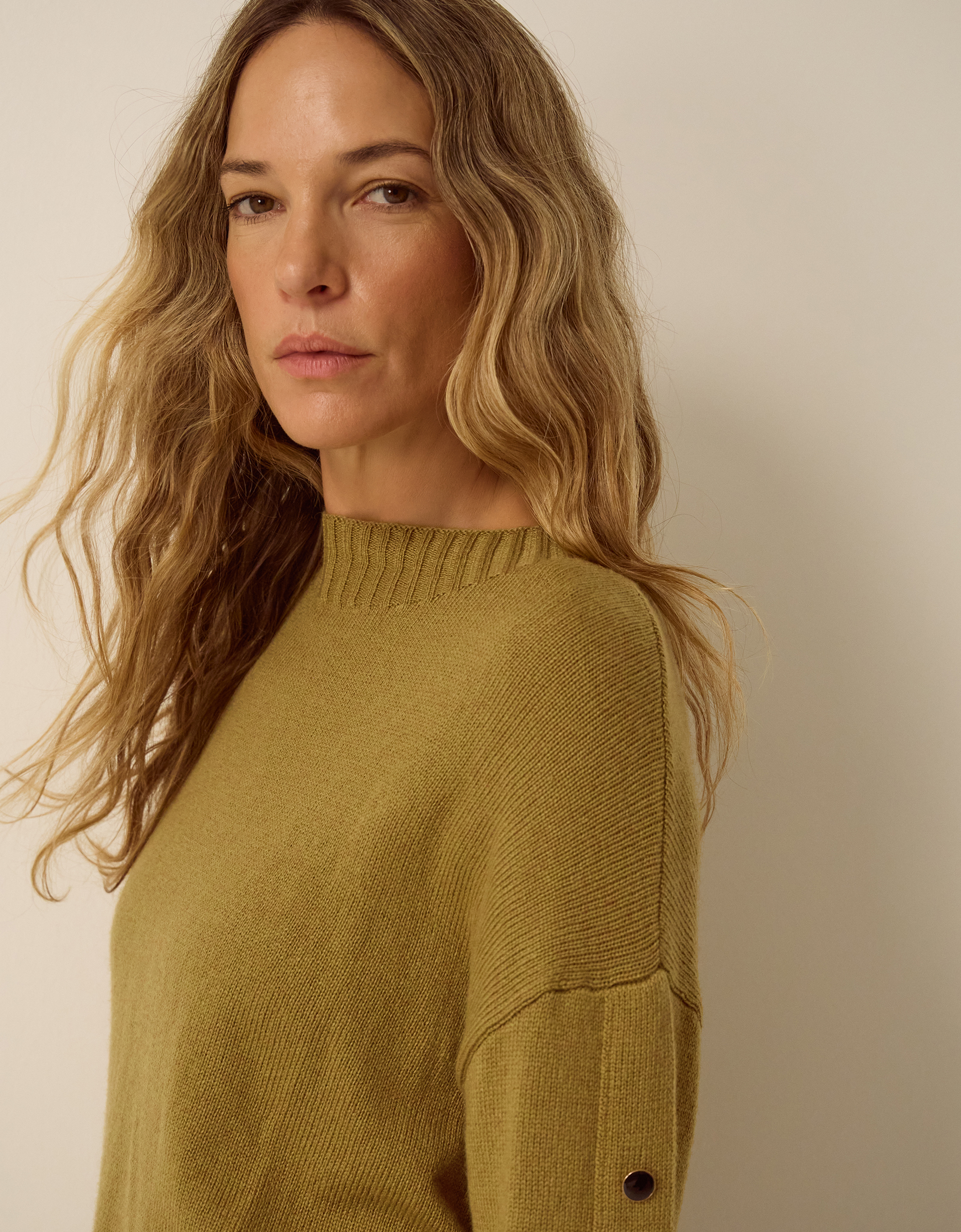 Monsoon Bree Button Knit Jumper, view 2