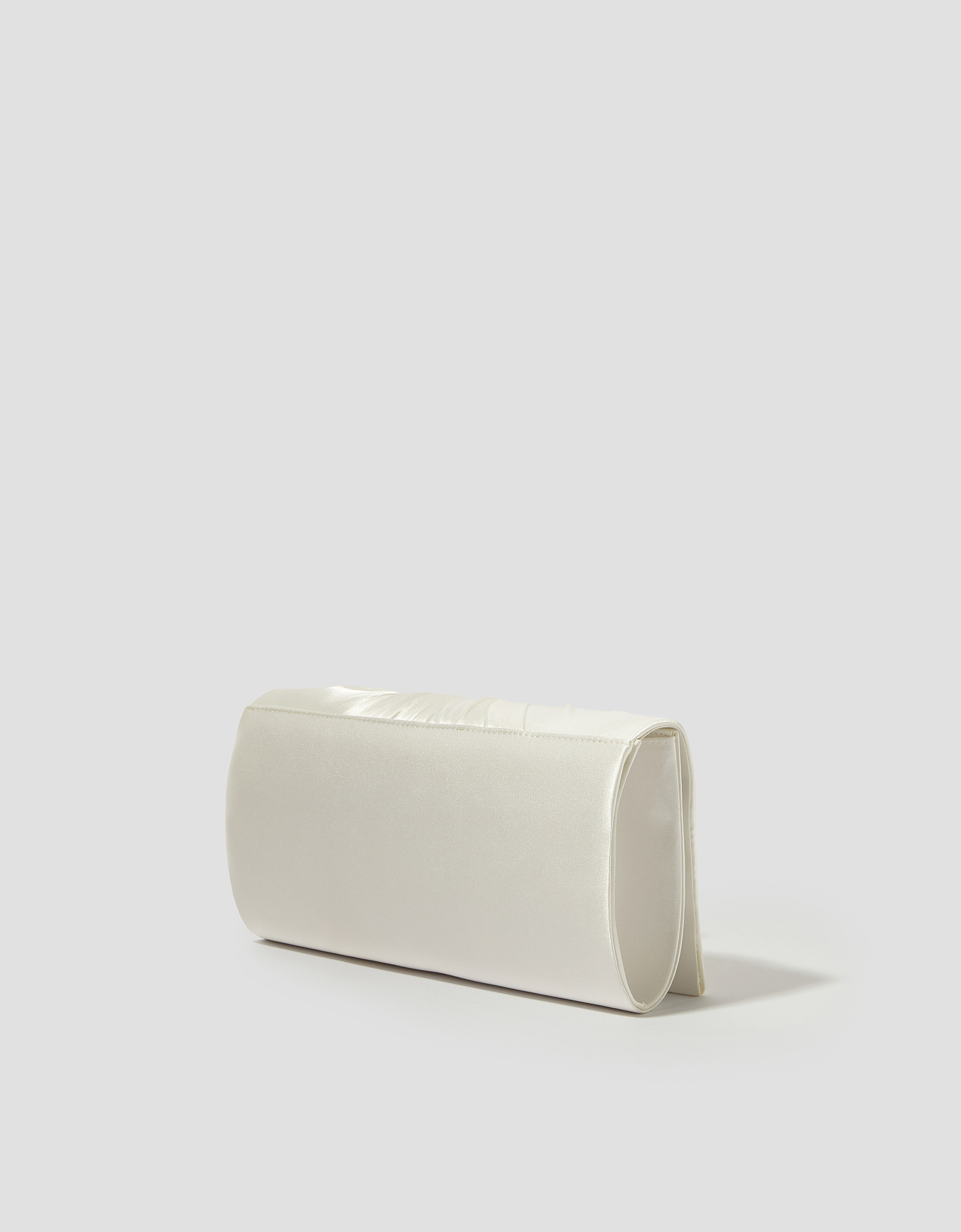 Monsoon Talia Twisted Satin Clutch Bag, view 5