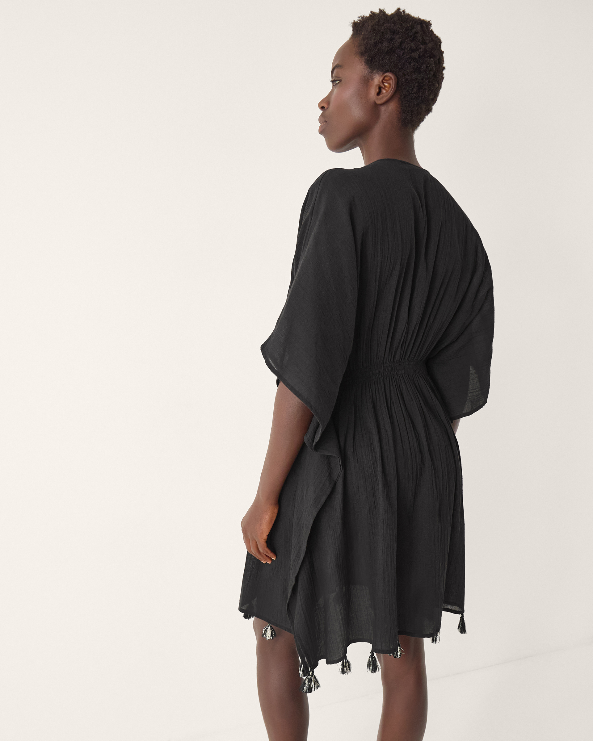 Monsoon Jada Embellished Mini Kaftan, view 3