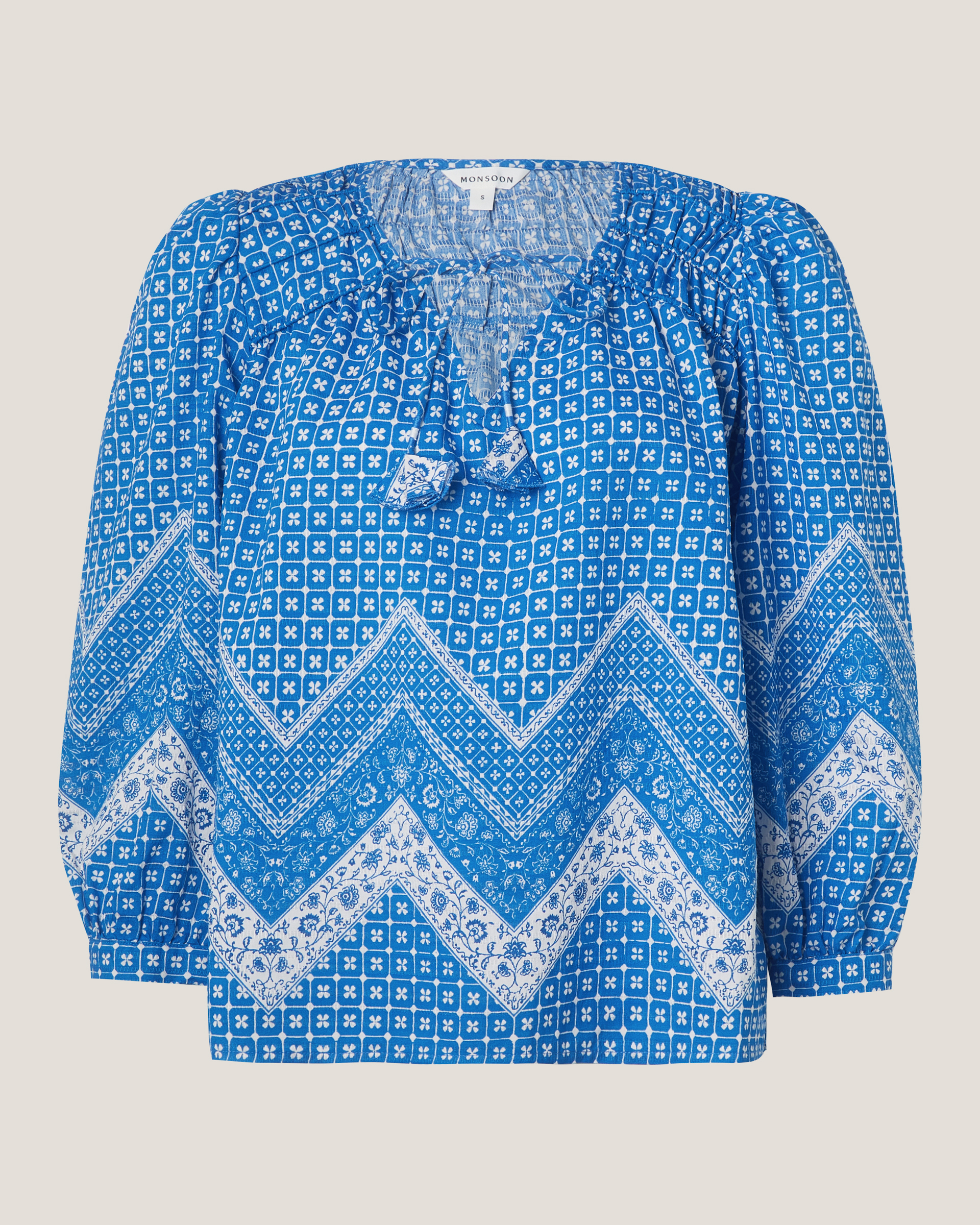 Monsoon Iggy Floral Print Blouse, view 5