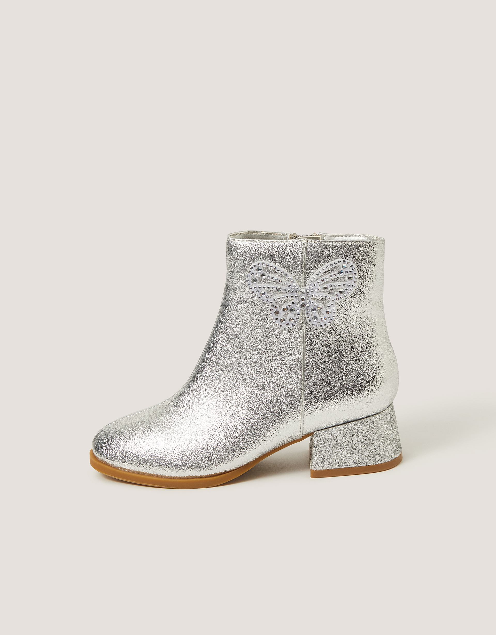 Monsoon Metallic Butterfly Boots, view 2