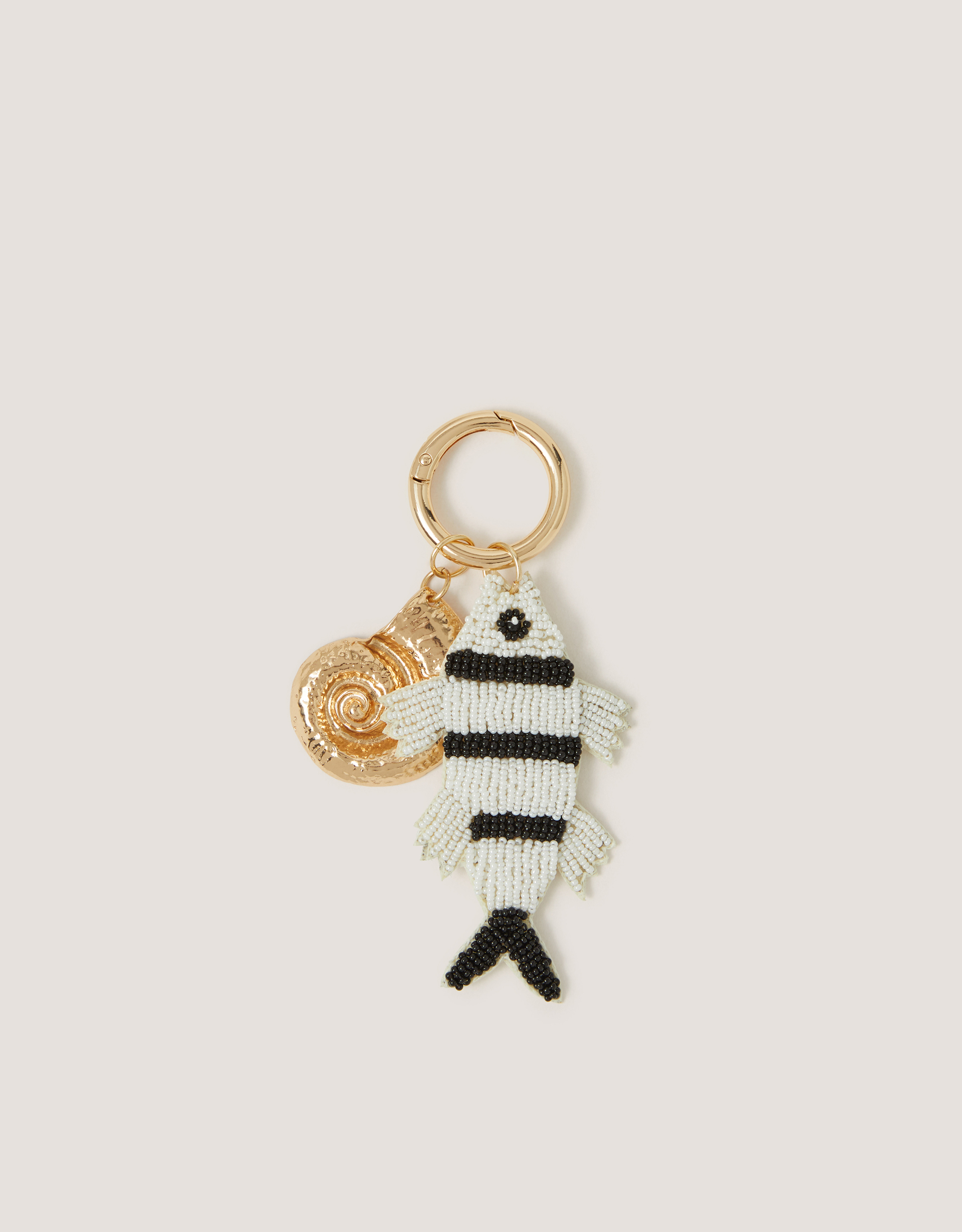 Monsoon Beaded Fish Bag Charm