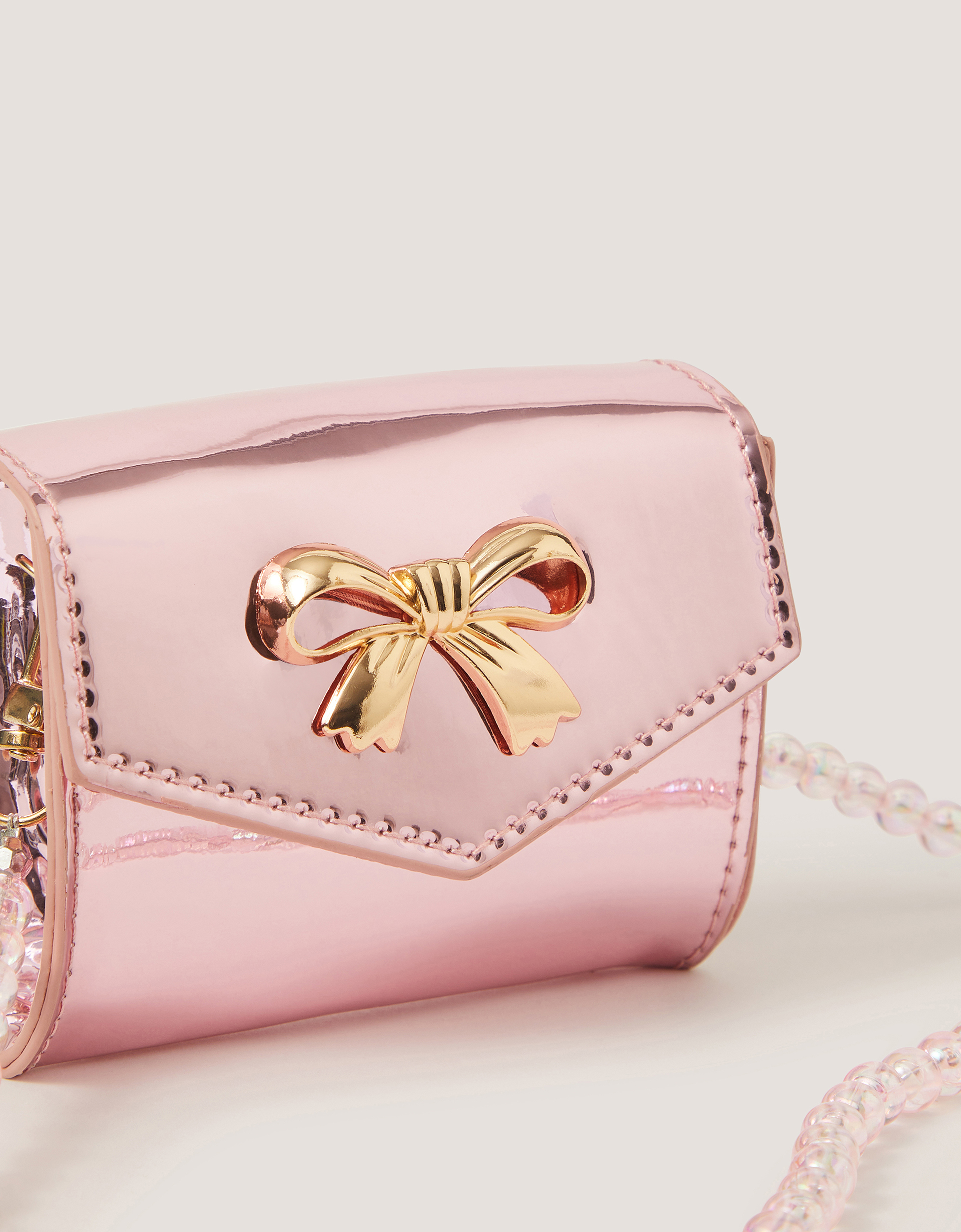 Monsoon Mini Metallic Bag, view 3