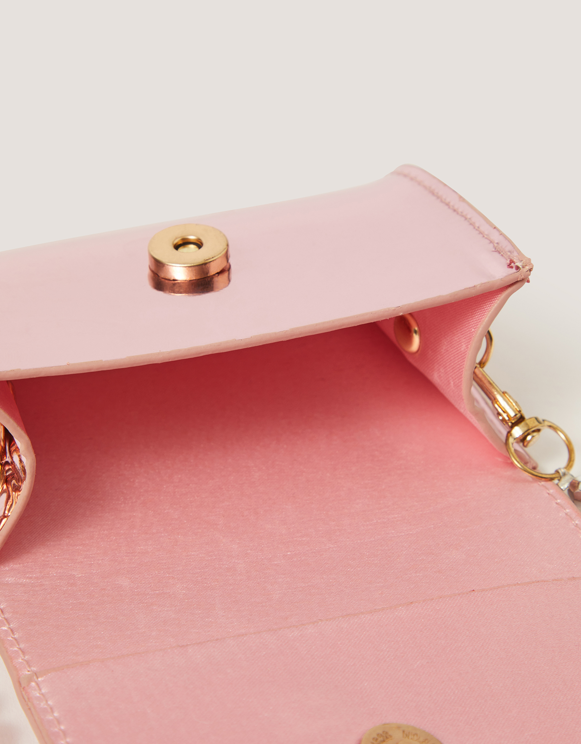 Monsoon Mini Metallic Bag, view 4