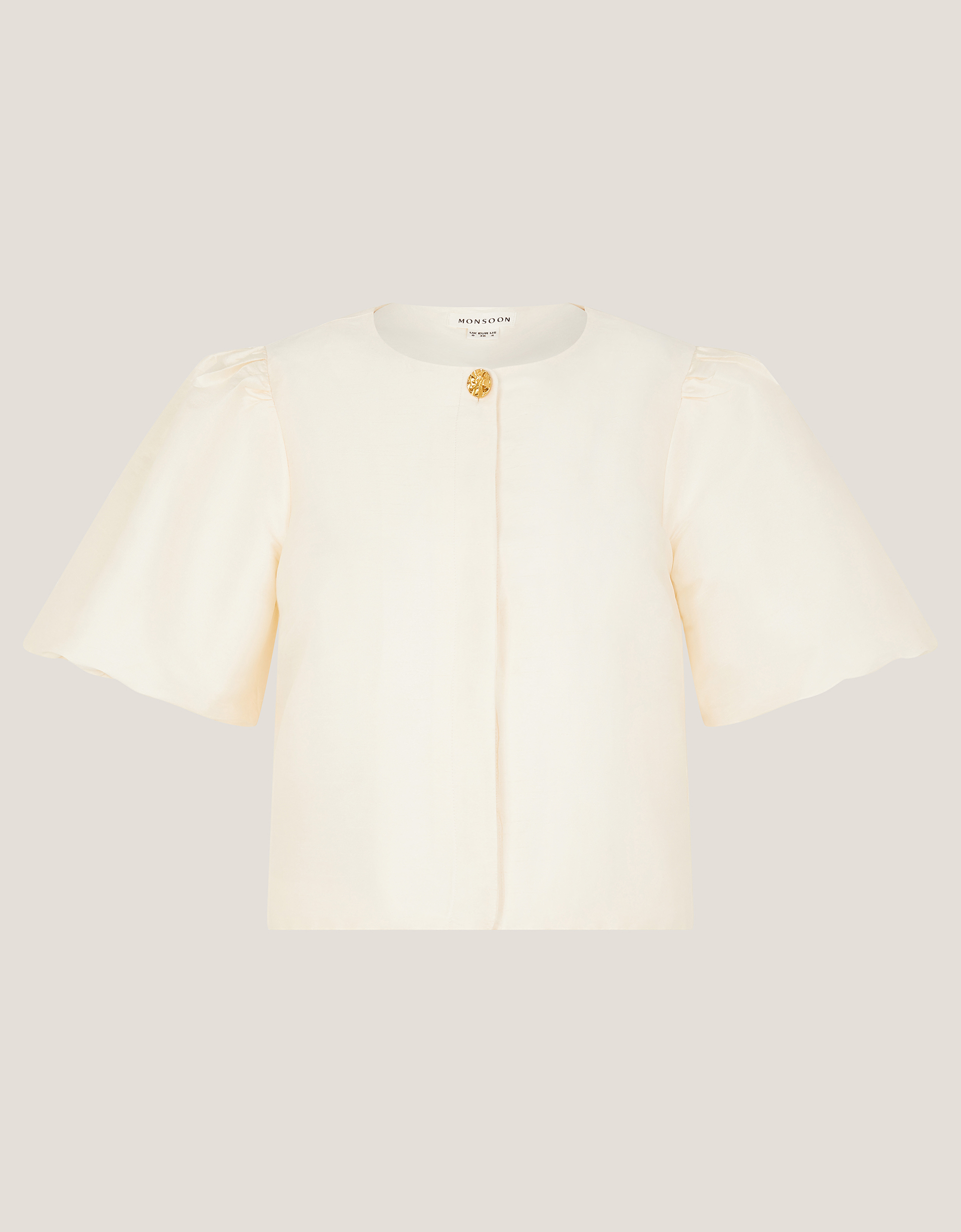 Monsoon Anne Puff Sleeve Jacket, view 6