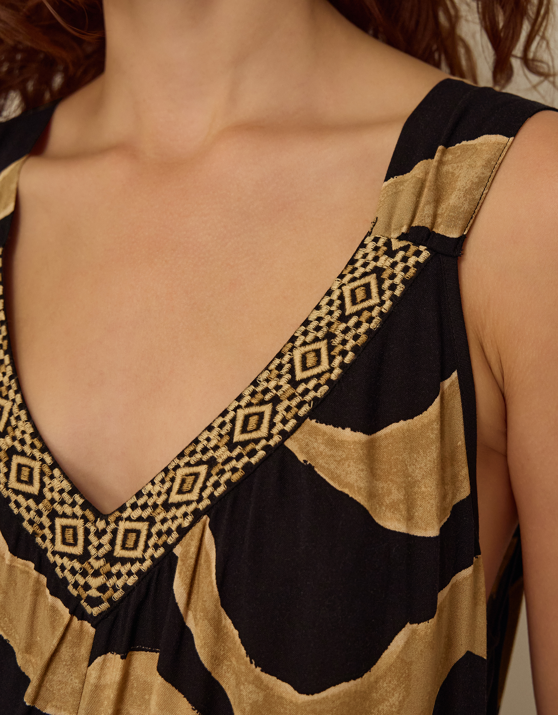 Monsoon Zahara Sleeveless Print Jumpsuit, view 2