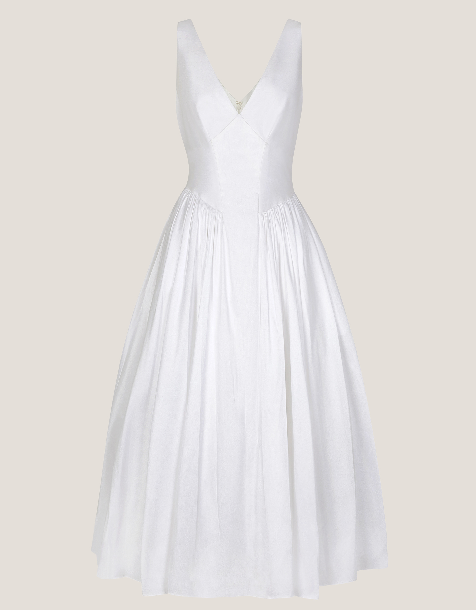 Monsoon Colette Midi Wedding Dress, view 5