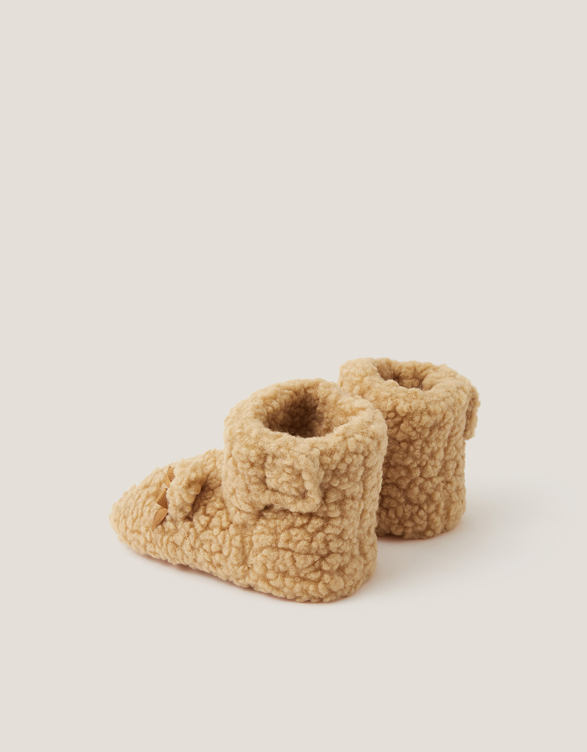 Monsoon Teddy Bear Slipper Boots, view 3