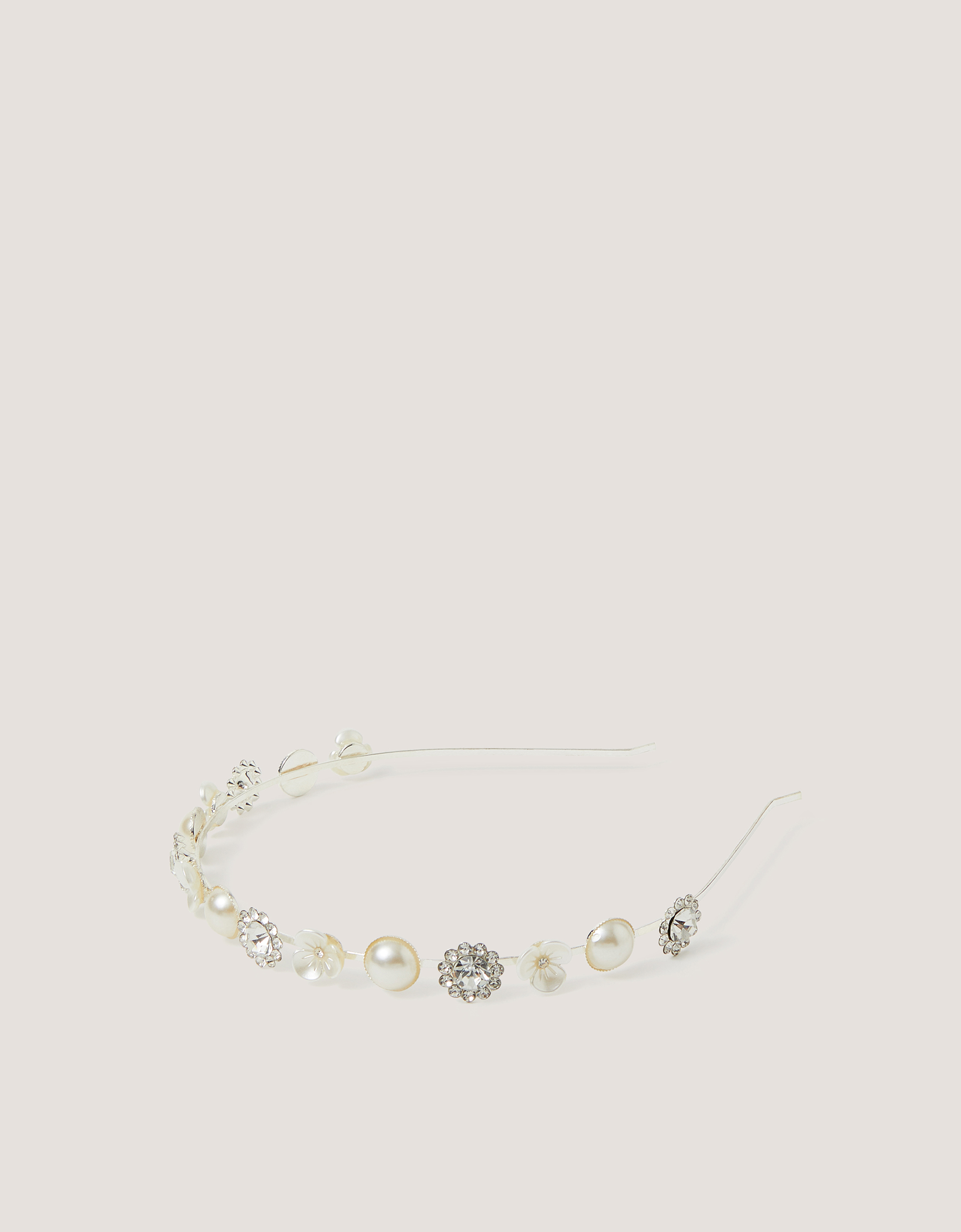 Monsoon Flower Jewel Metal Headband