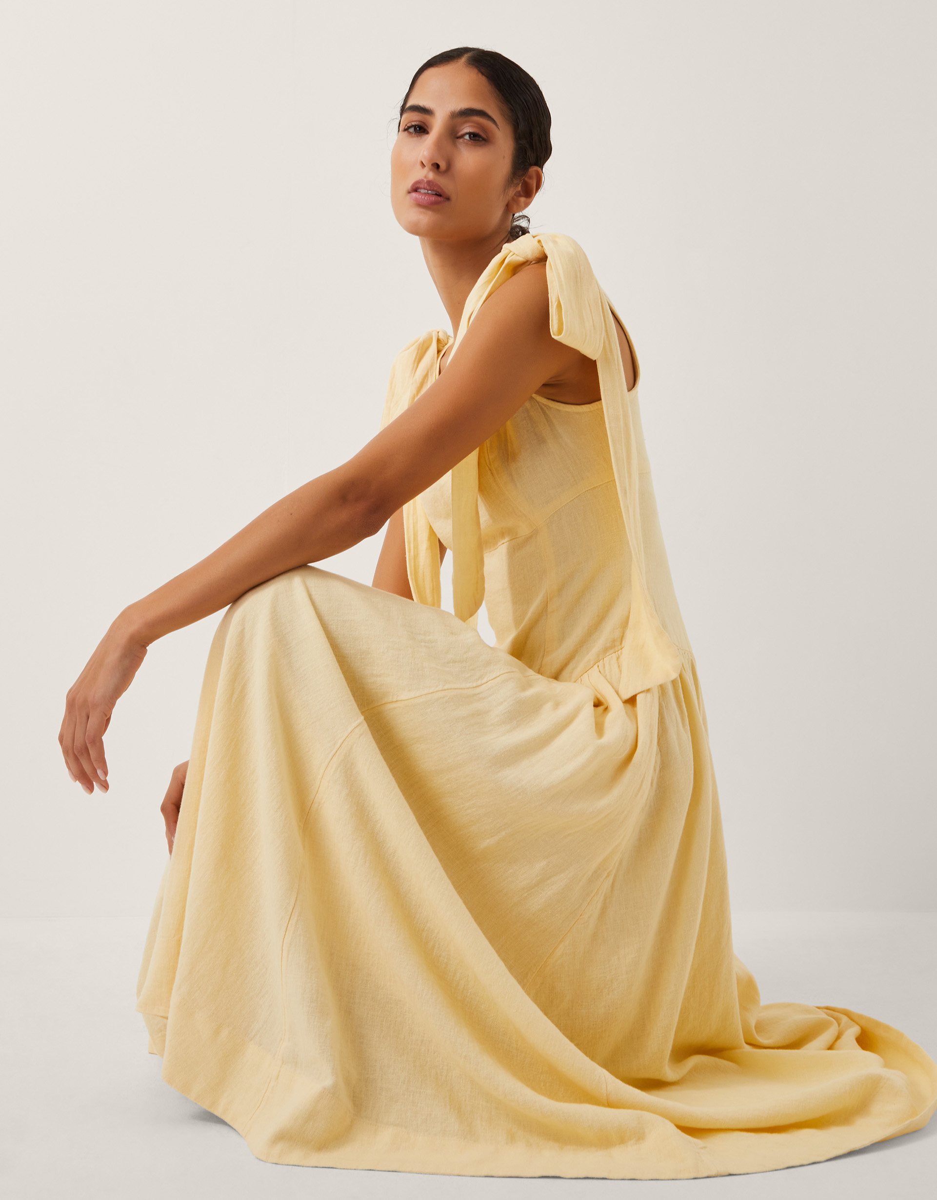 Monsoon The India Edit Isabelle Drop Waist Maxi Dress
