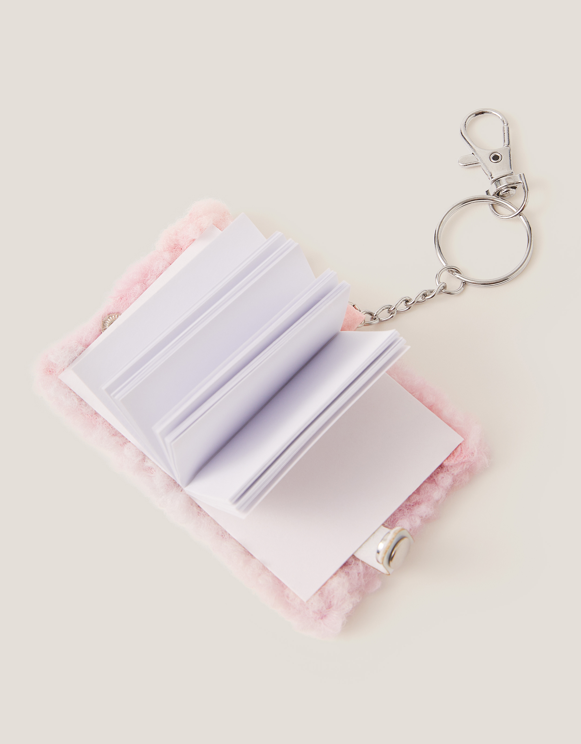 Monsoon Mini Unicorn Notebook Bag Charm, view 3