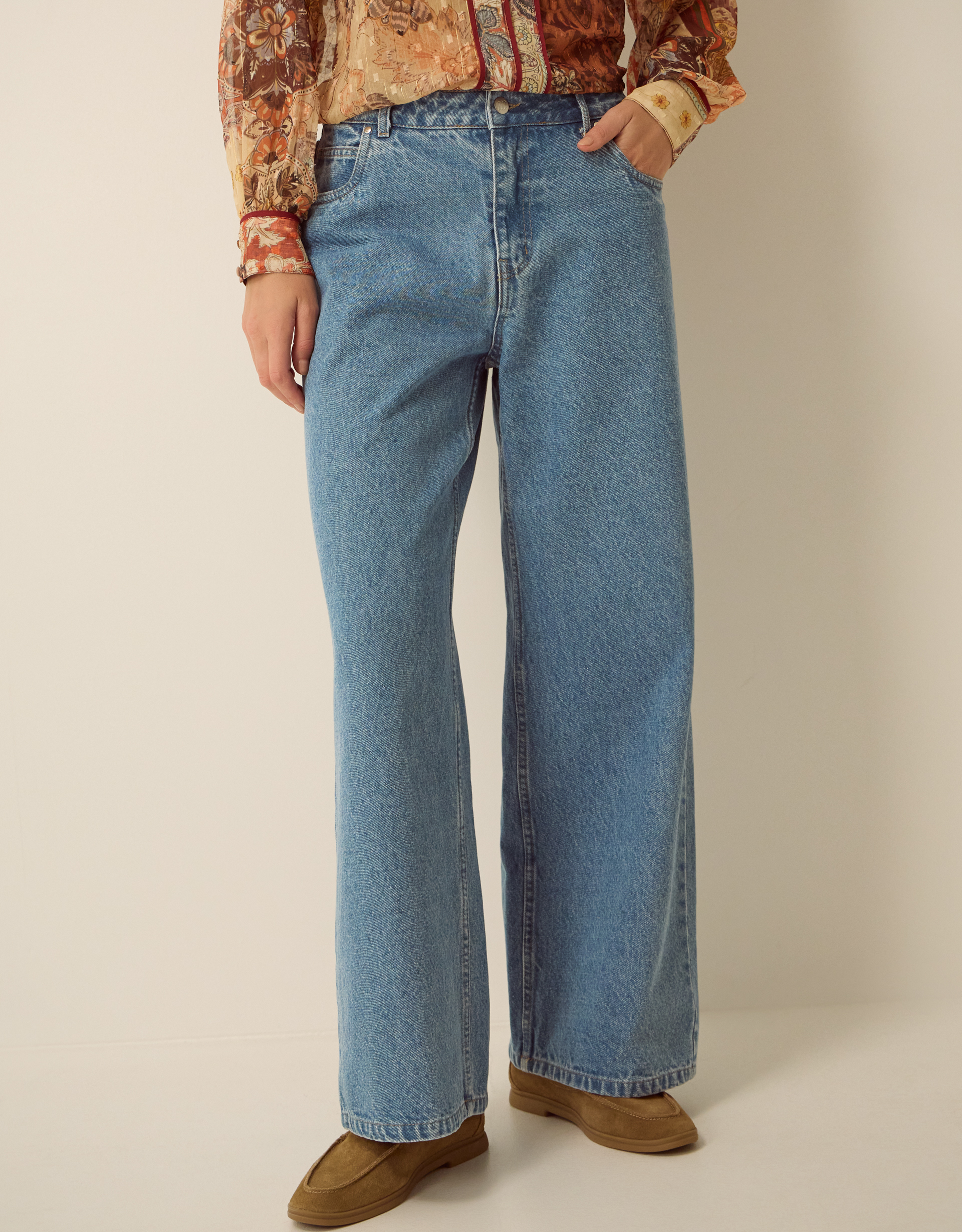 Monsoon Lillian Wide Leg Jeans