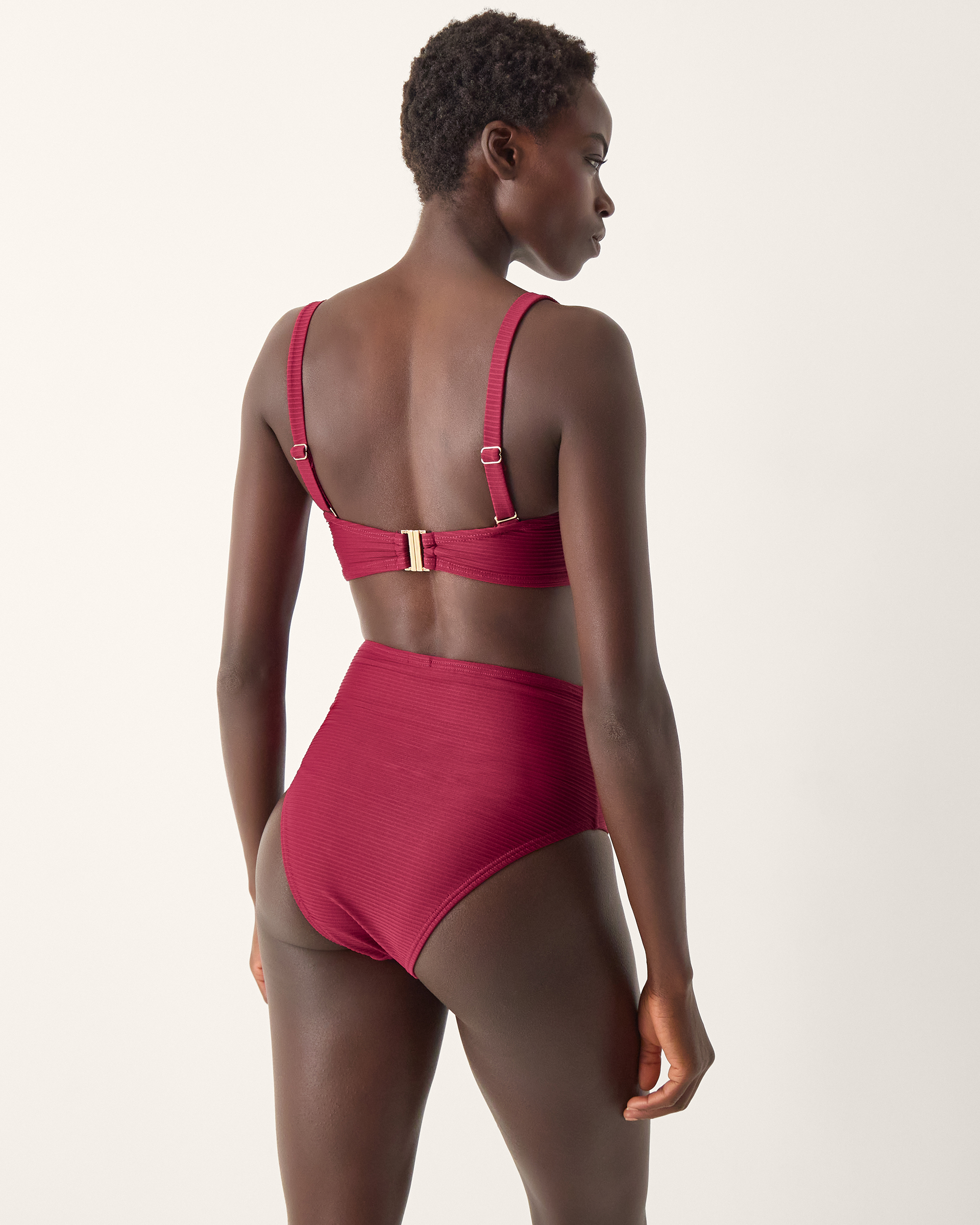 Monsoon Mia High Waist Bikini Bottom, view 3